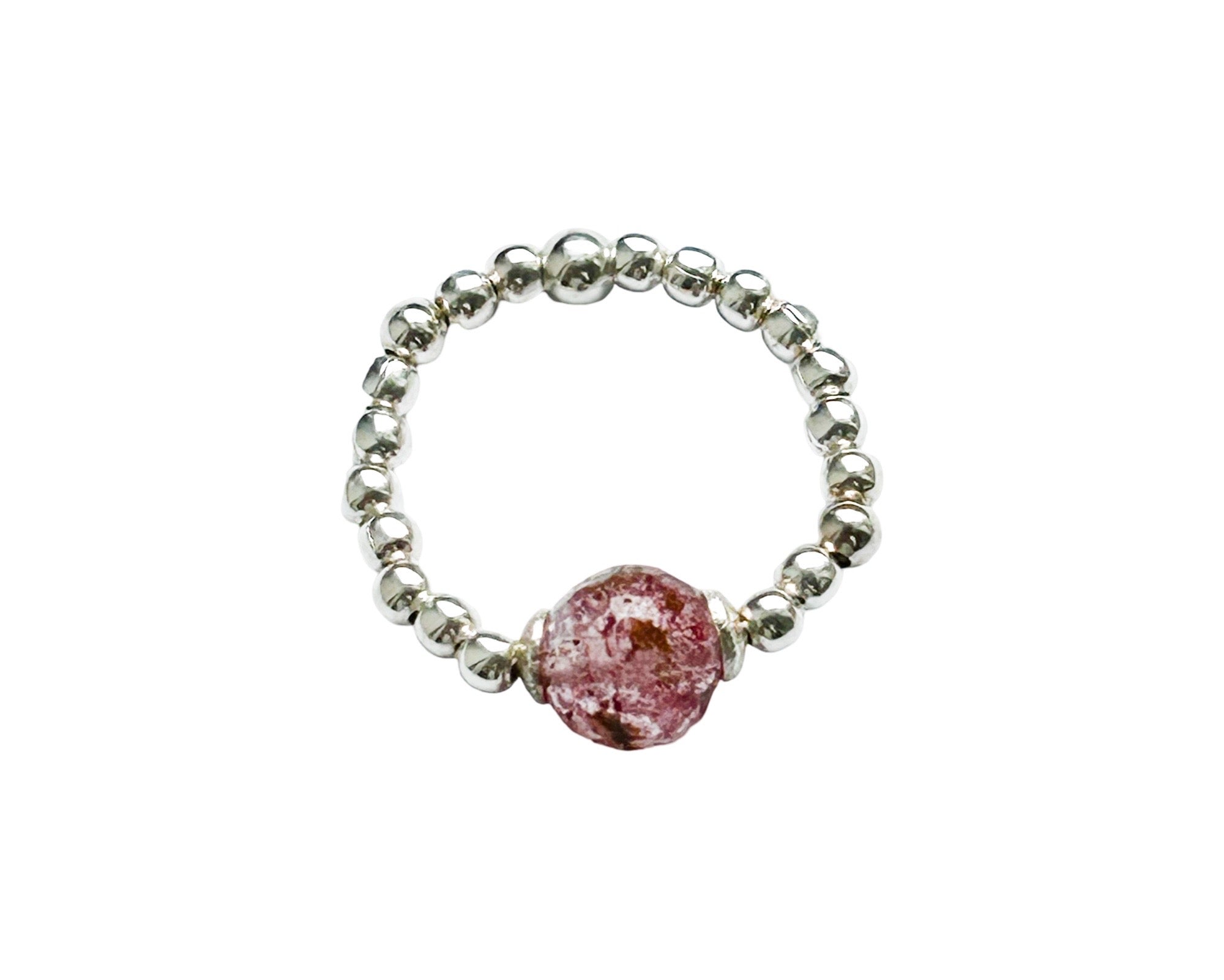 Ring Sterlingsilber "Cherryquarz"