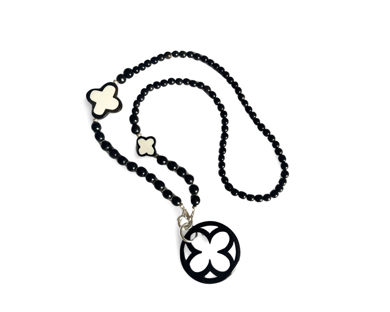 Kette Horn „Black&White“
