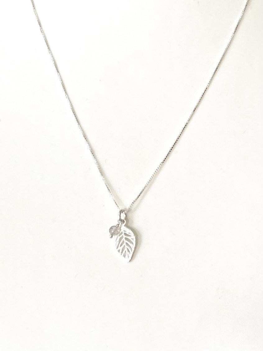 Kette "Leaf" -  925 Sterlingsilber