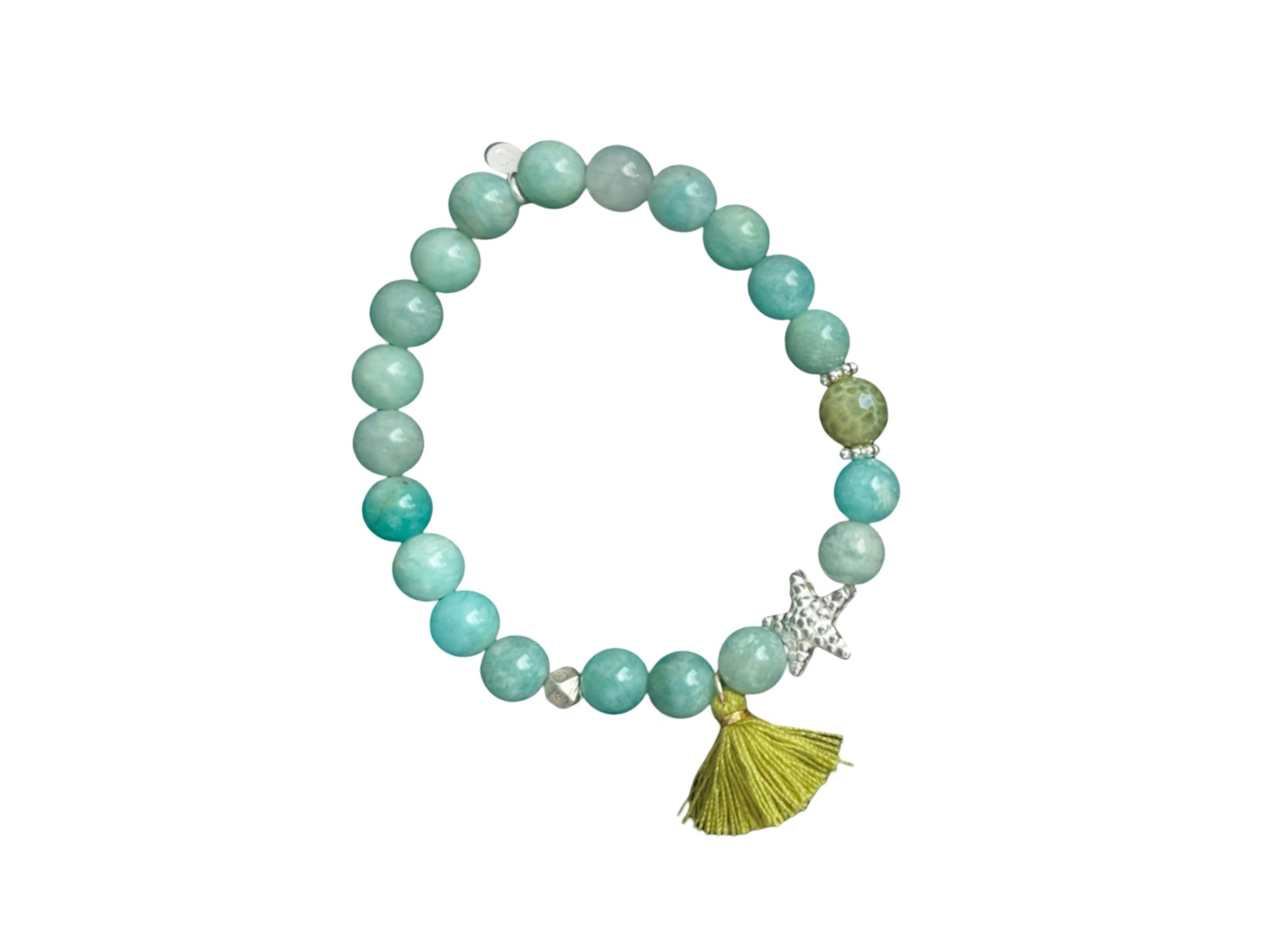 Armband „Ocean Amazonit“ Silber