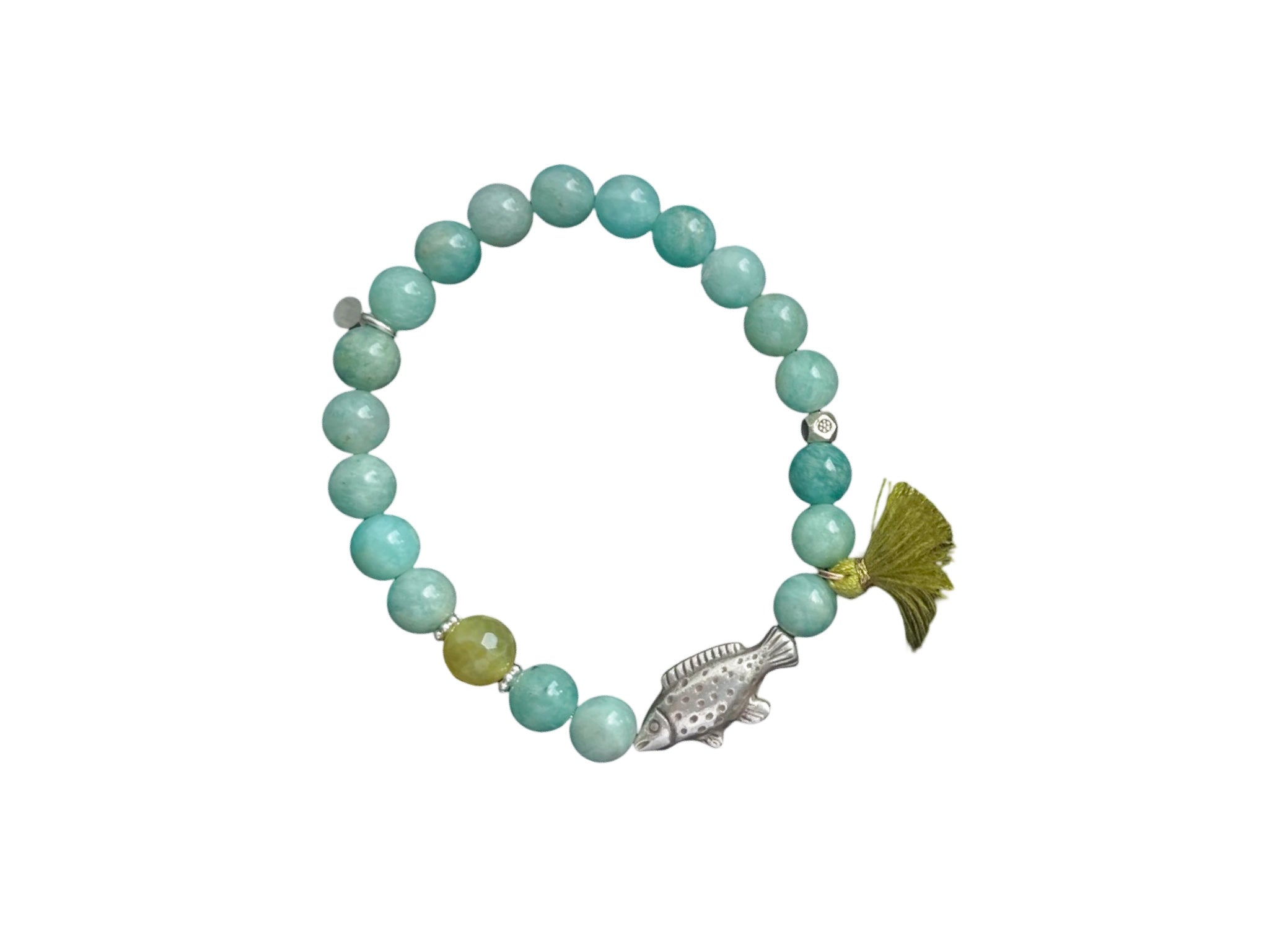 Armband „Ocean Amazonit“ Silber