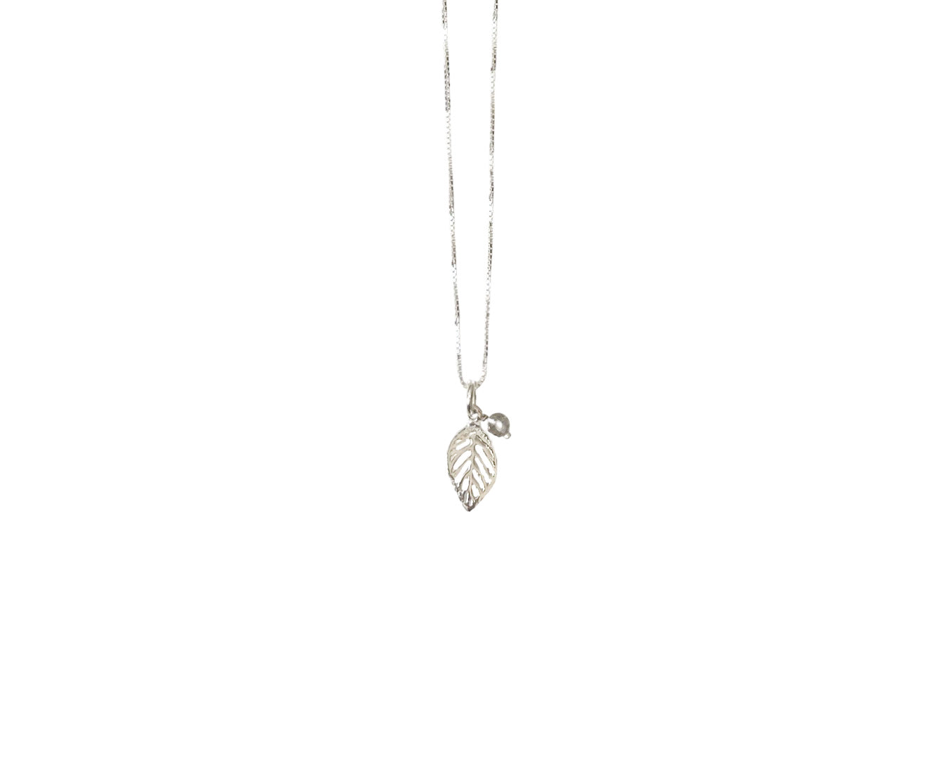 Kette "Leaf" - 925 Sterlingsilber