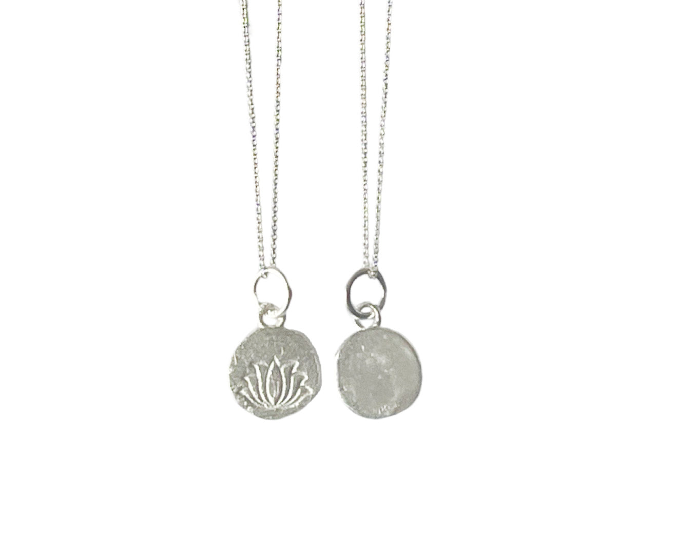 Kette "Lotusblüte" - 925 Sterlingsilber