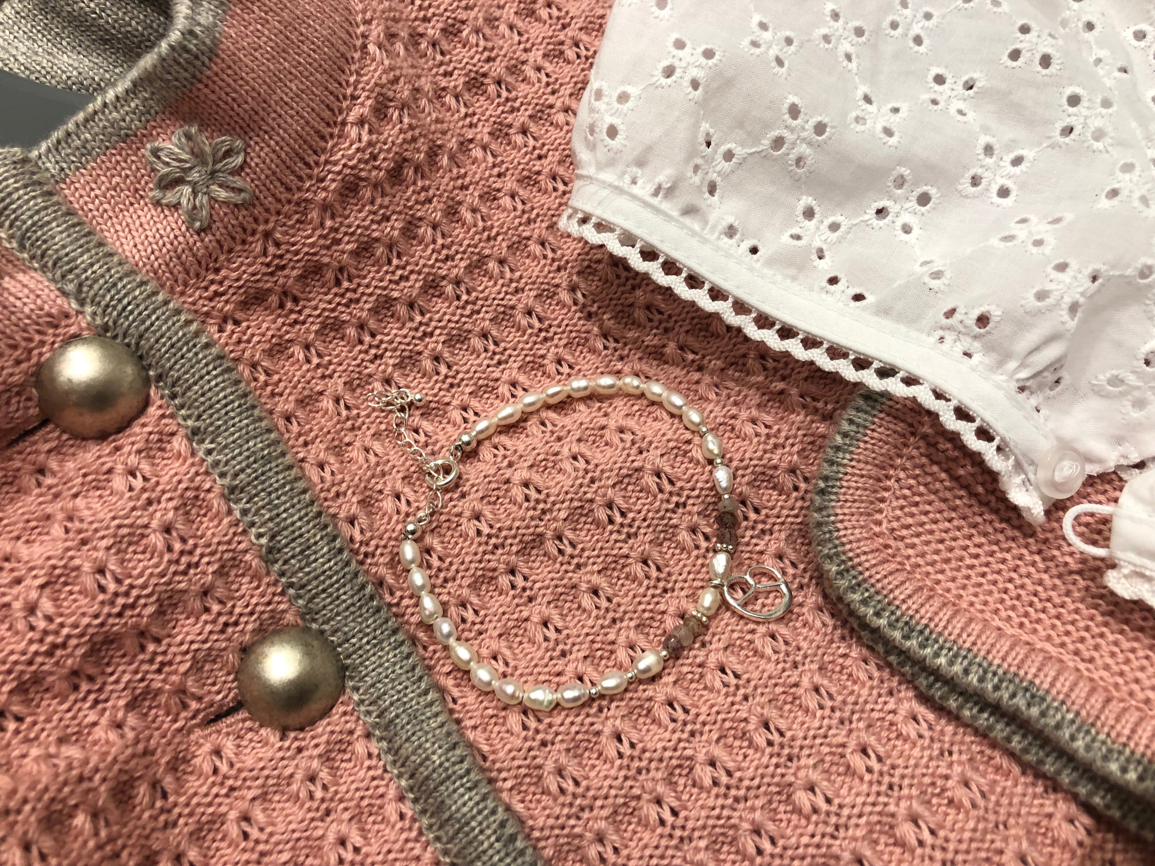 Perlenarmband „Oktoberfest“ - 925 Sterlingsilber