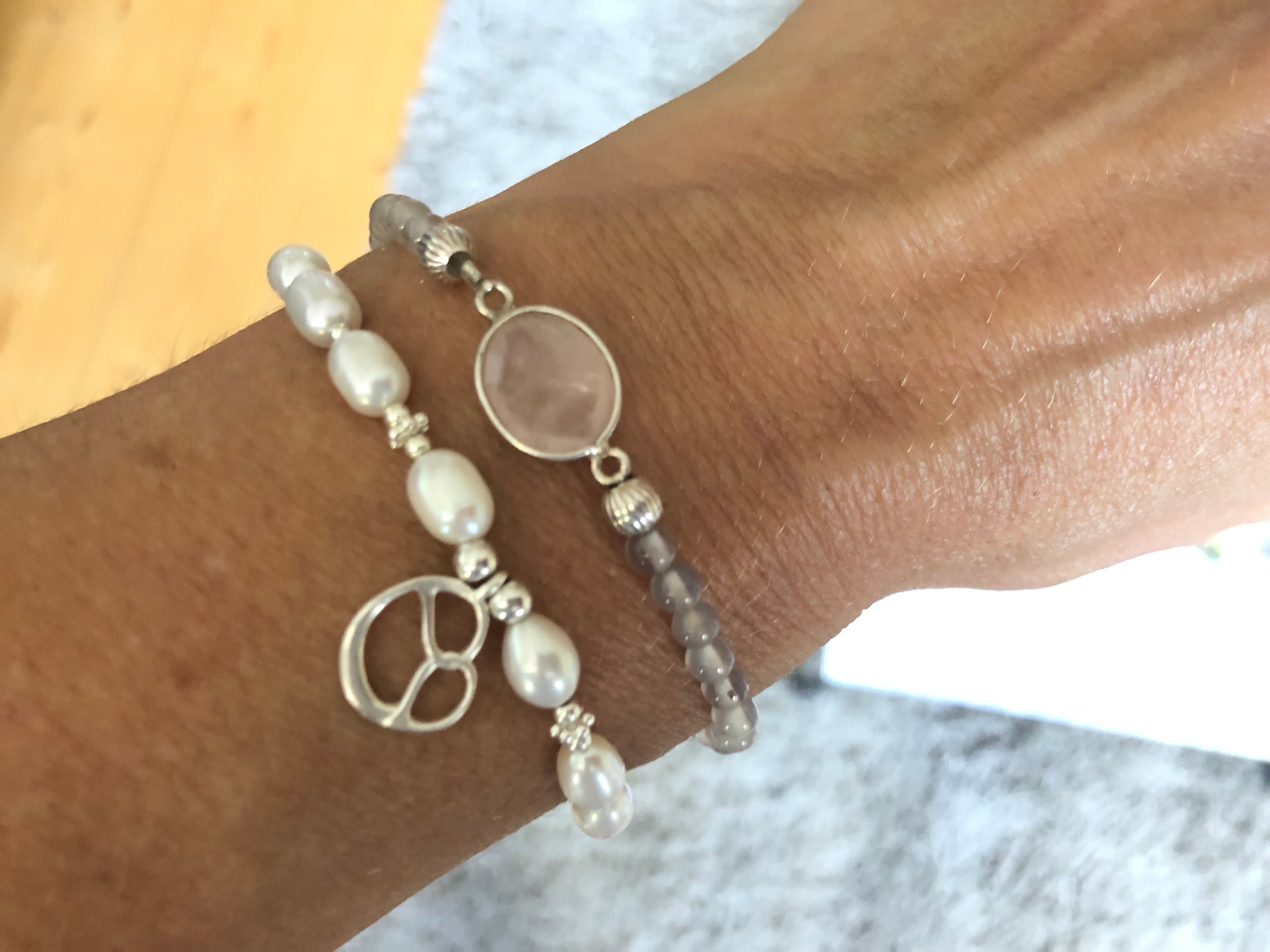 Perlenarmband „Wies‘n“ - Muschelperlen