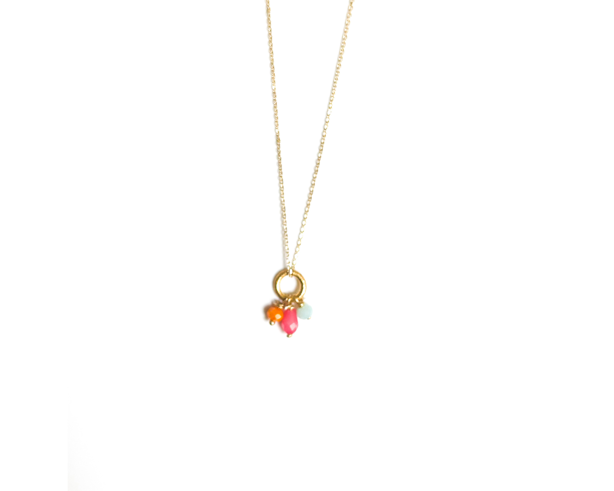 Kette „Mini-Trio" Gold - 925 Sterlingsilber