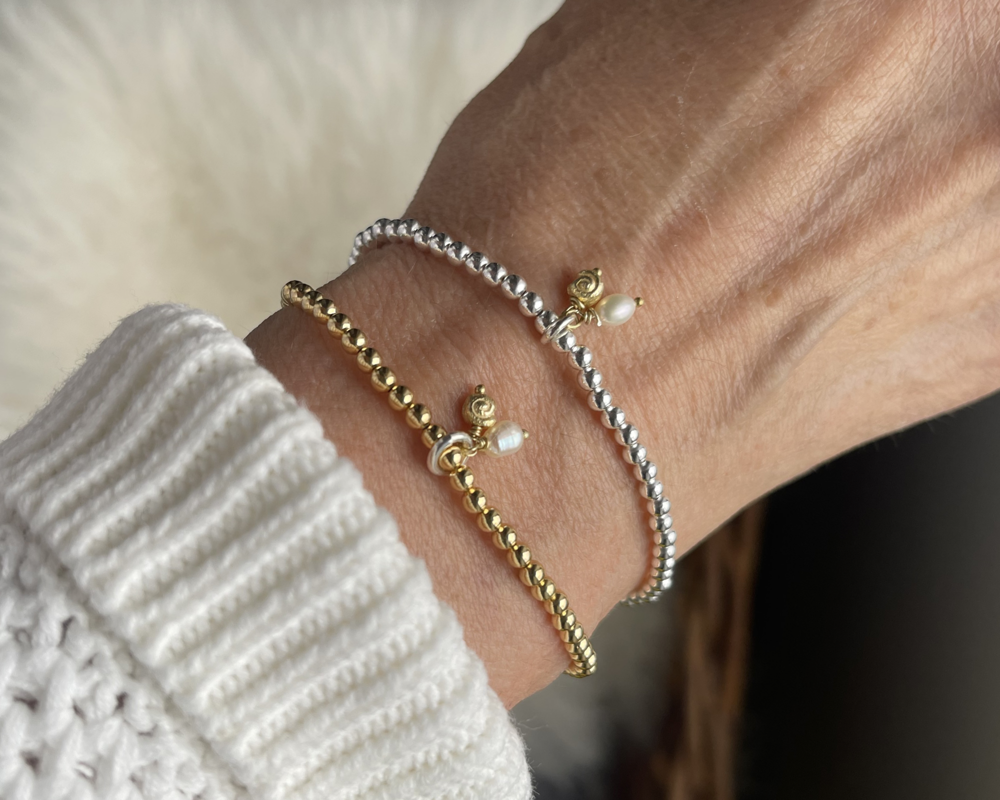 Silberarmband Dots „Pretty“ - 925 Sterlingsilber