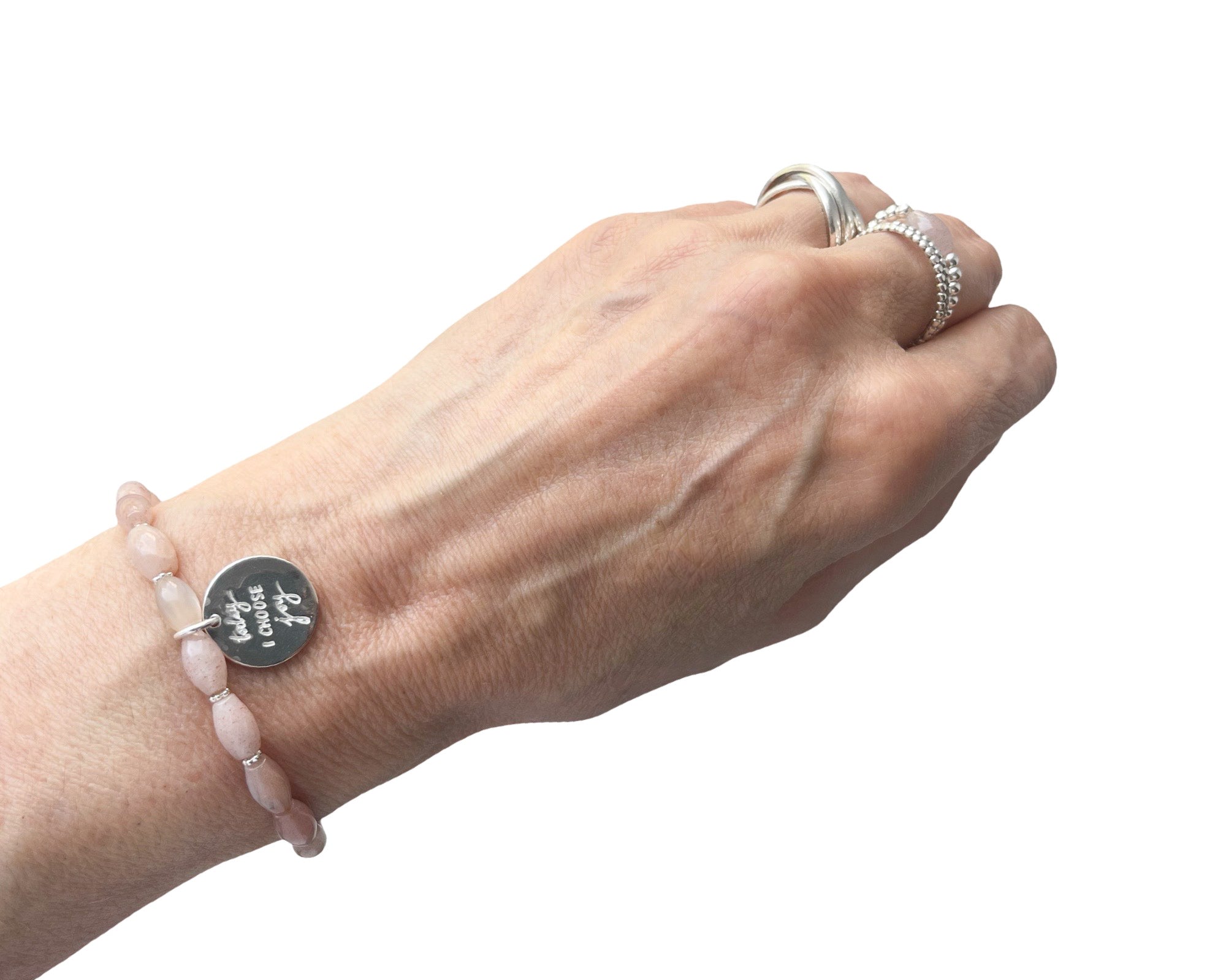 Armband "Mondstein - Joy" multicolor