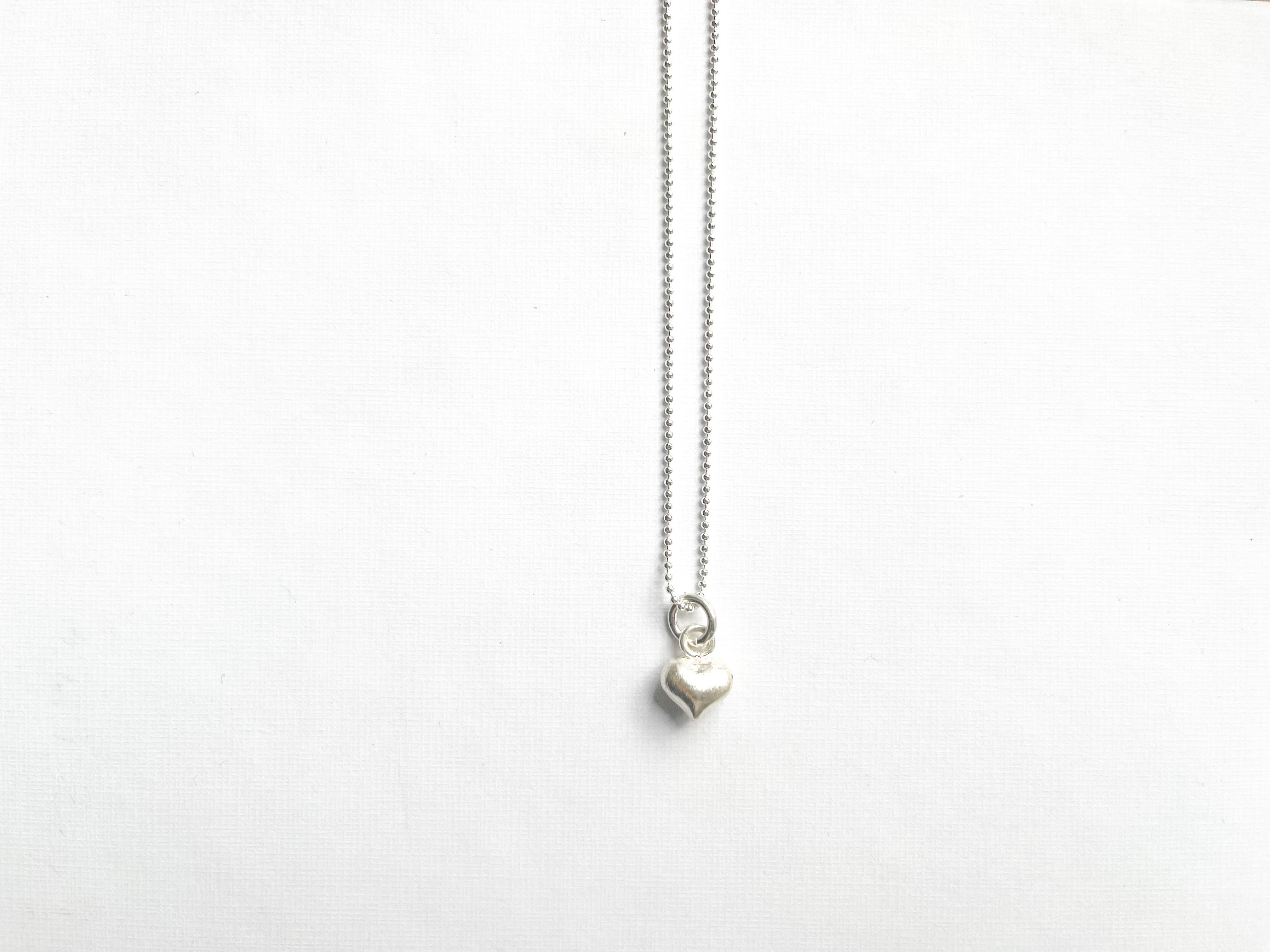 Kugelkette im Reagenzglas mit Anhänger - 925 Sterlingsilber