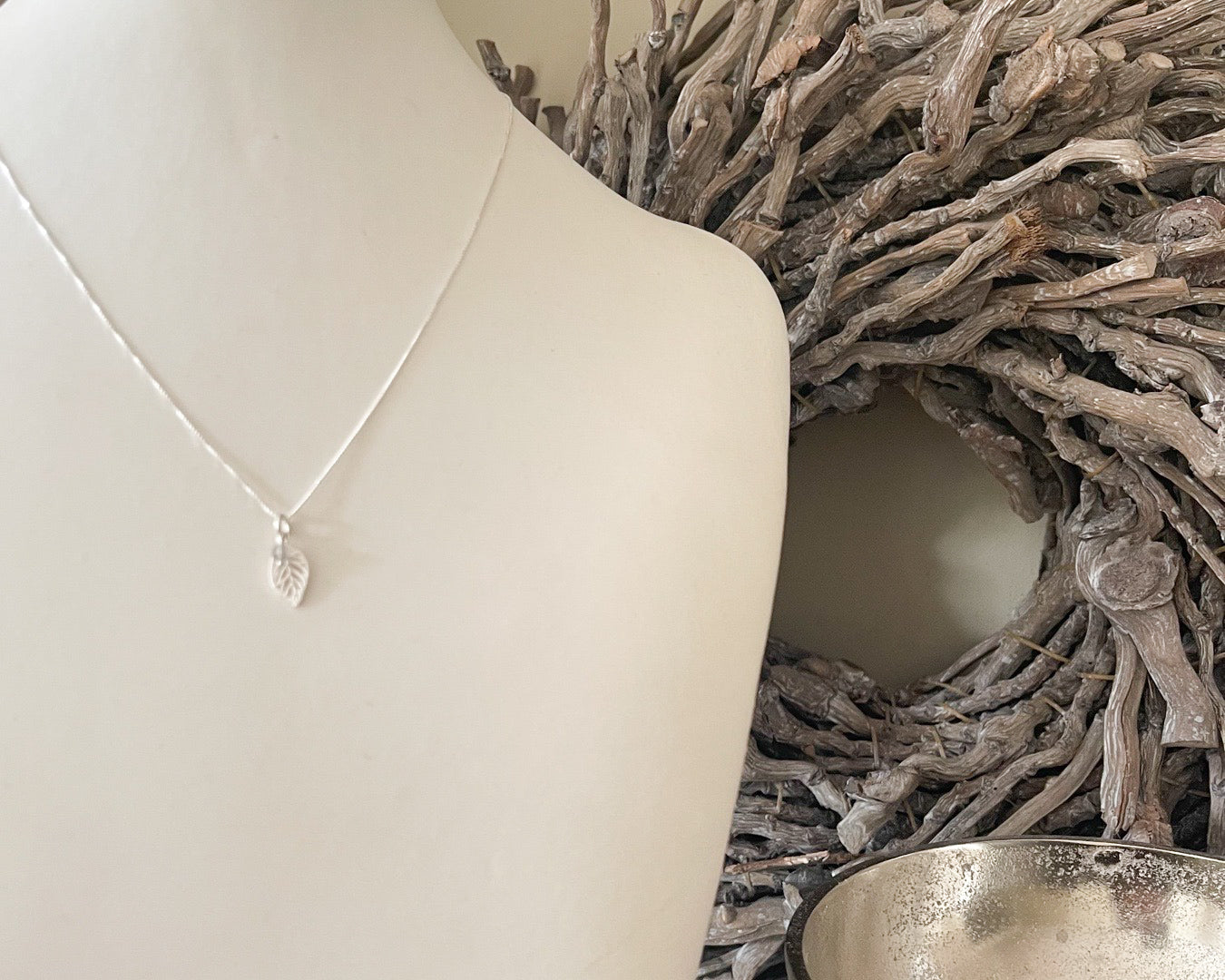 Kette "Leaf" - 925 Sterlingsilber