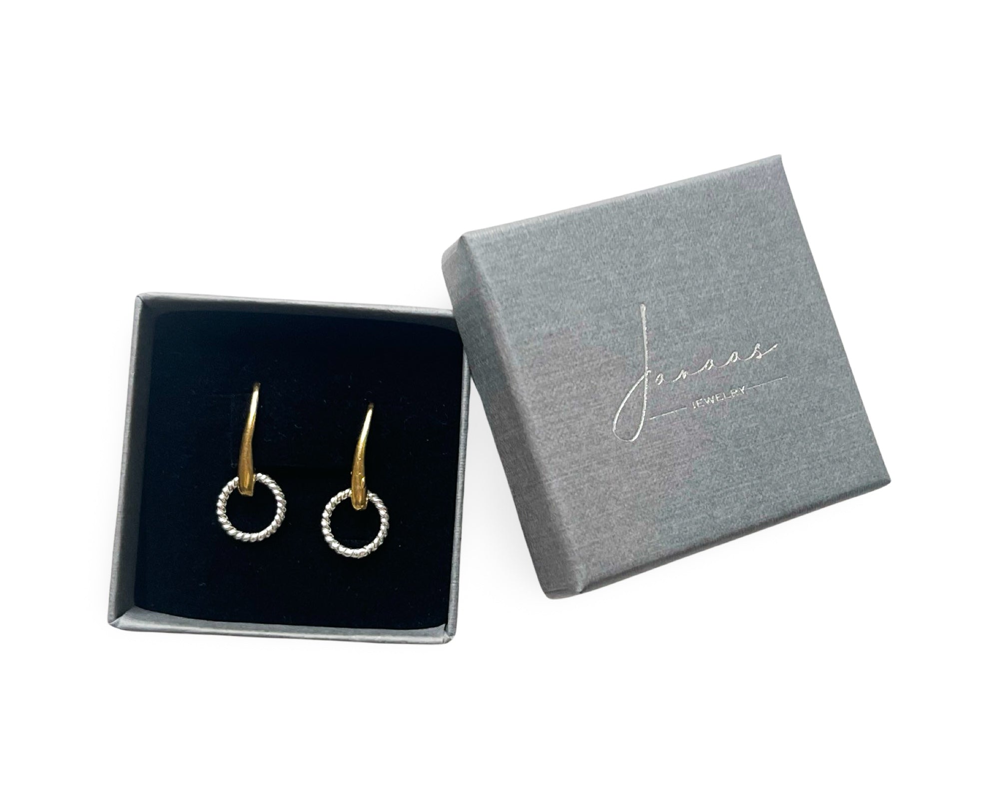 Ohrringe „Mixed Double“ - 925 Sterlingsilber