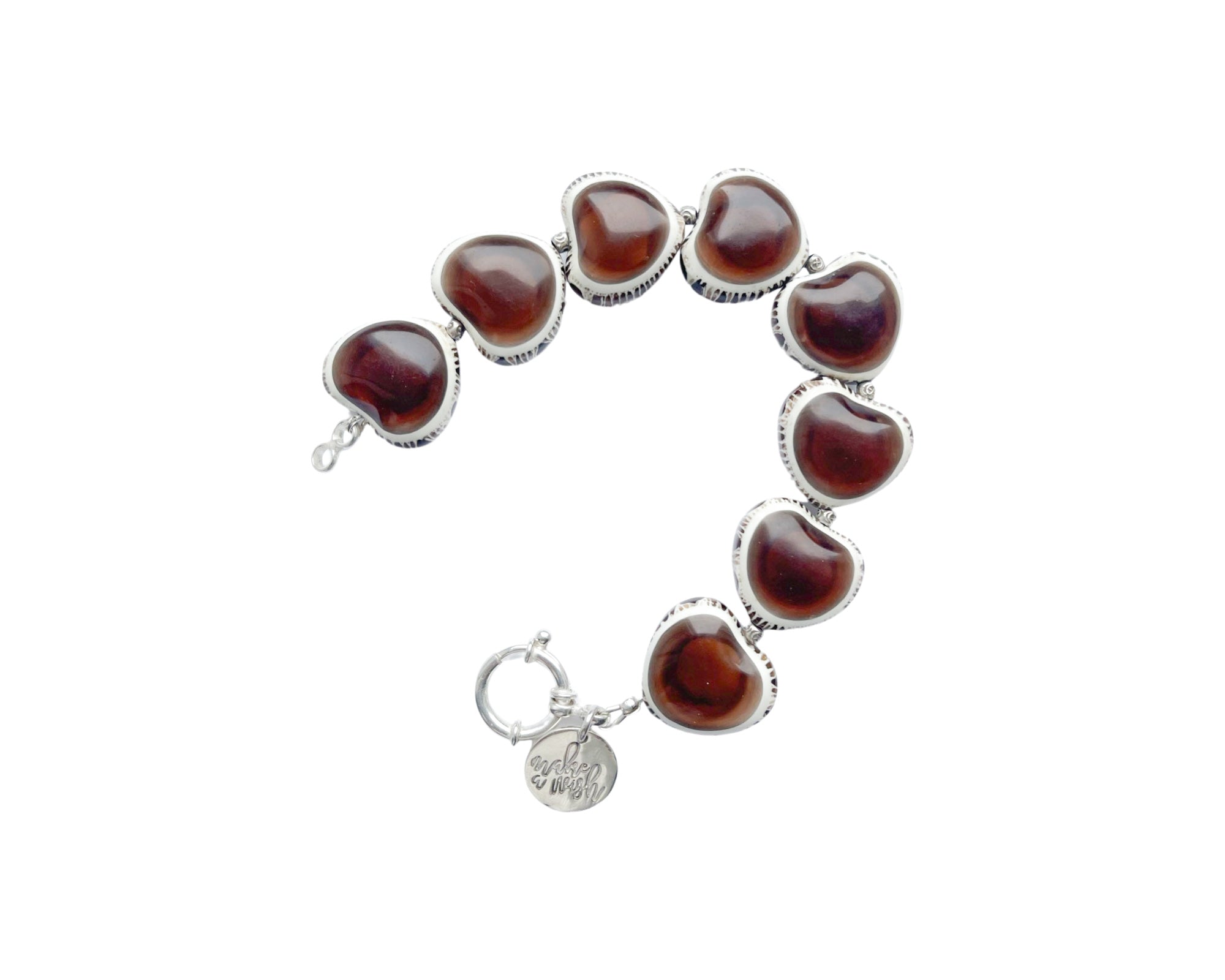 Armband PREMIUM - Brown Heart