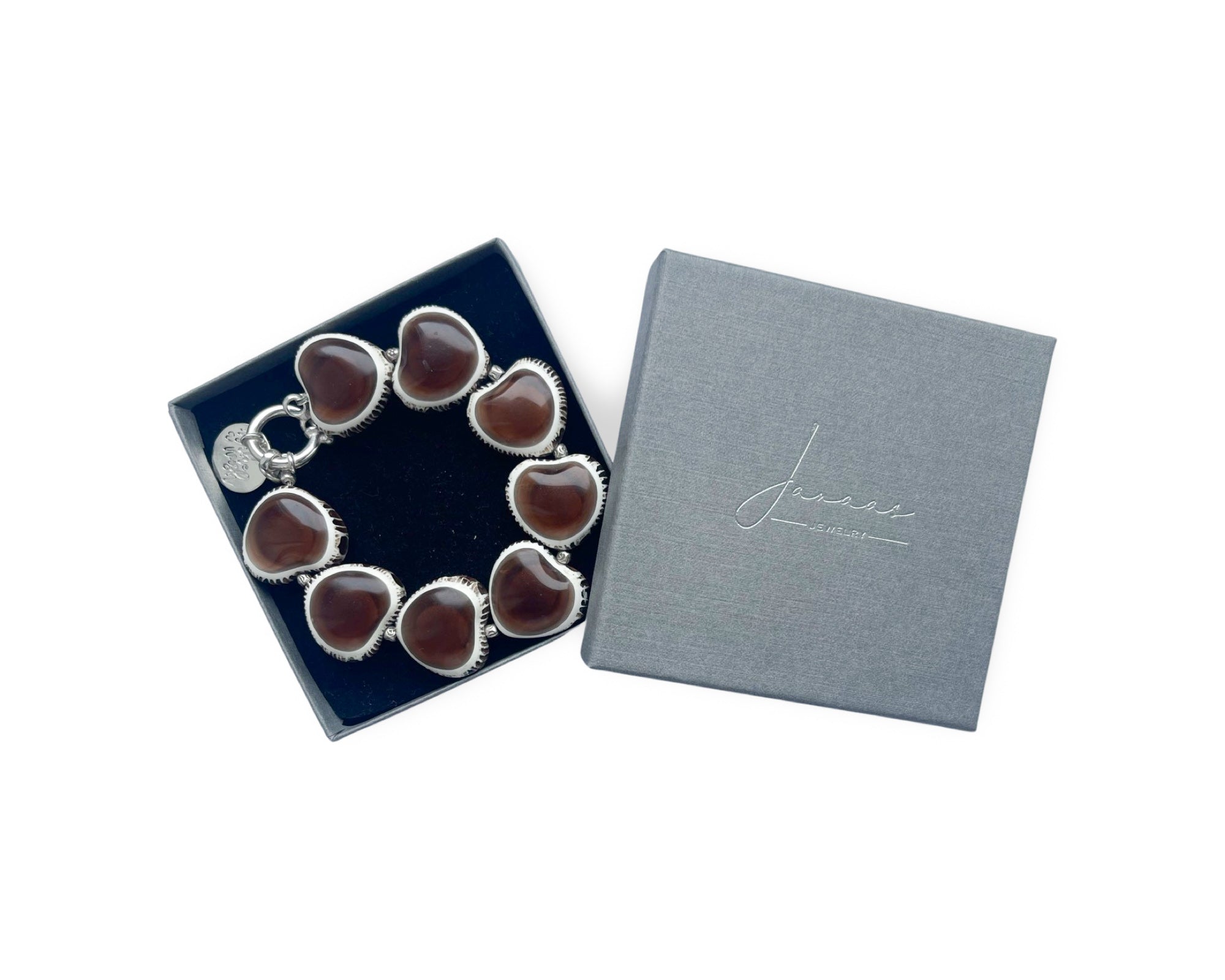 Armband PREMIUM - Brown Heart