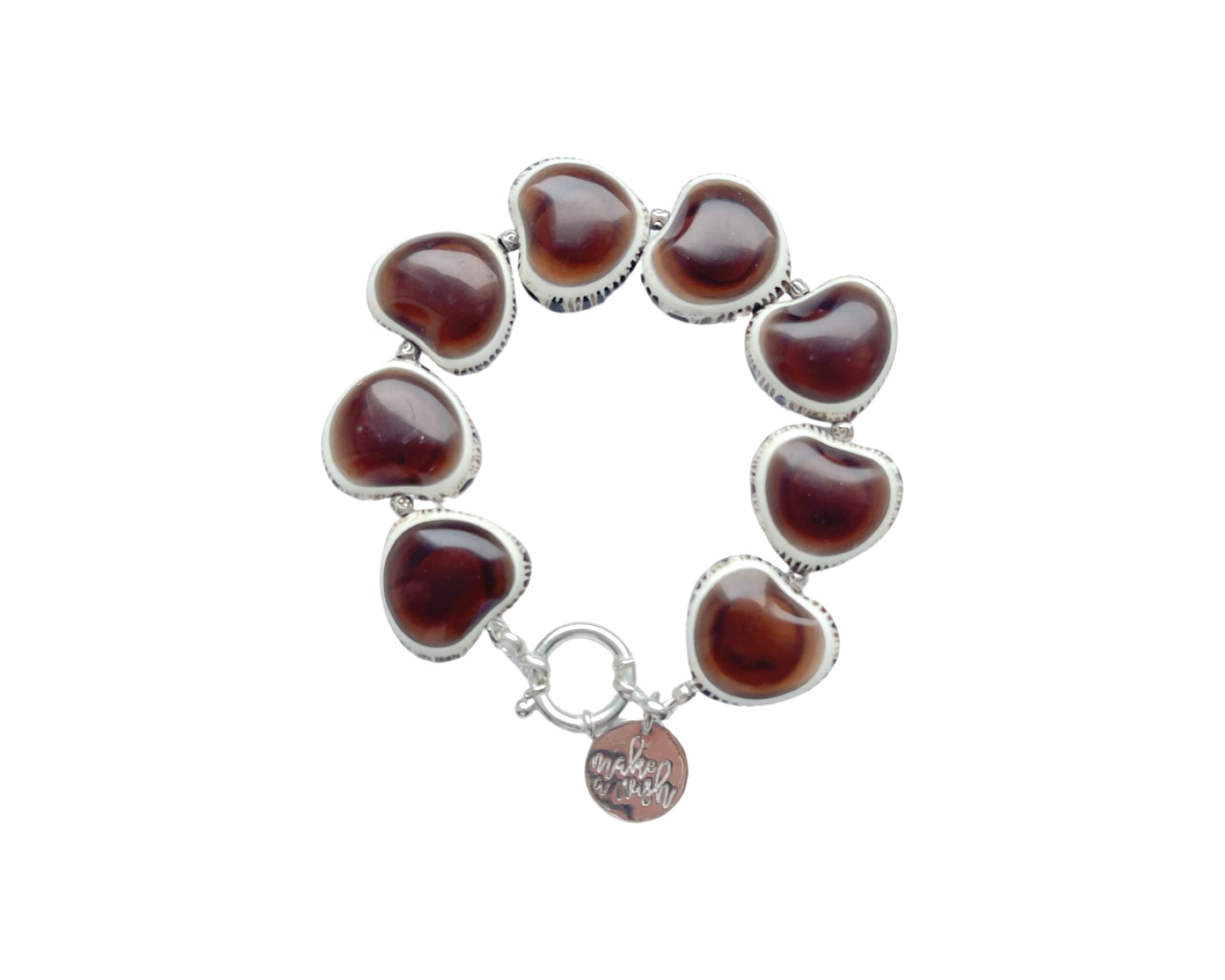 Armband PREMIUM - Brown Heart