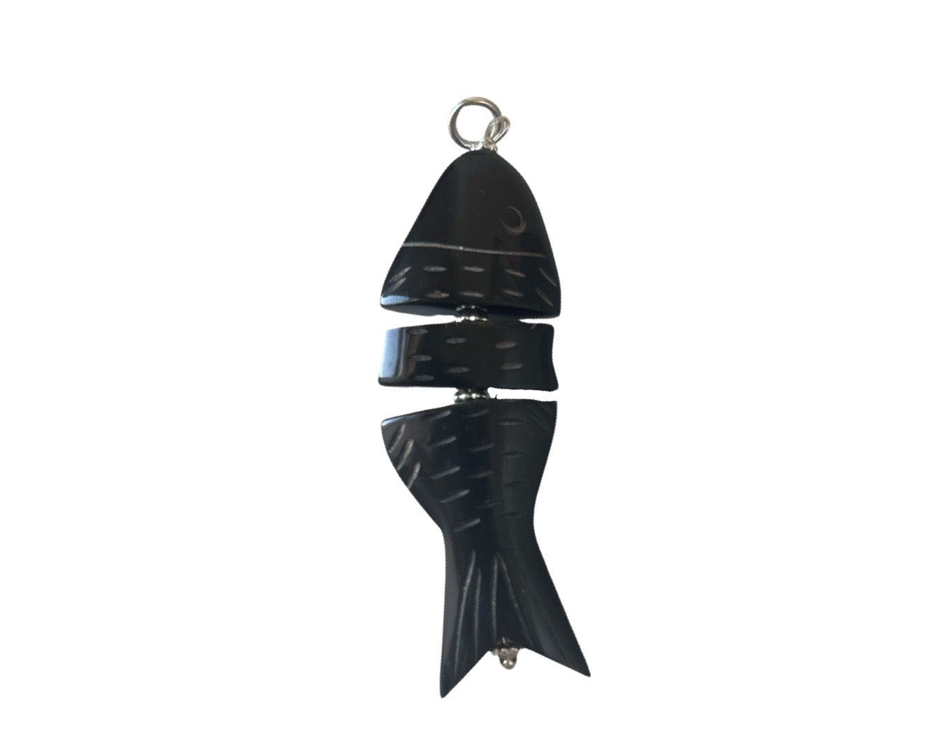 Anhänger „Fisch “ - Black Horn