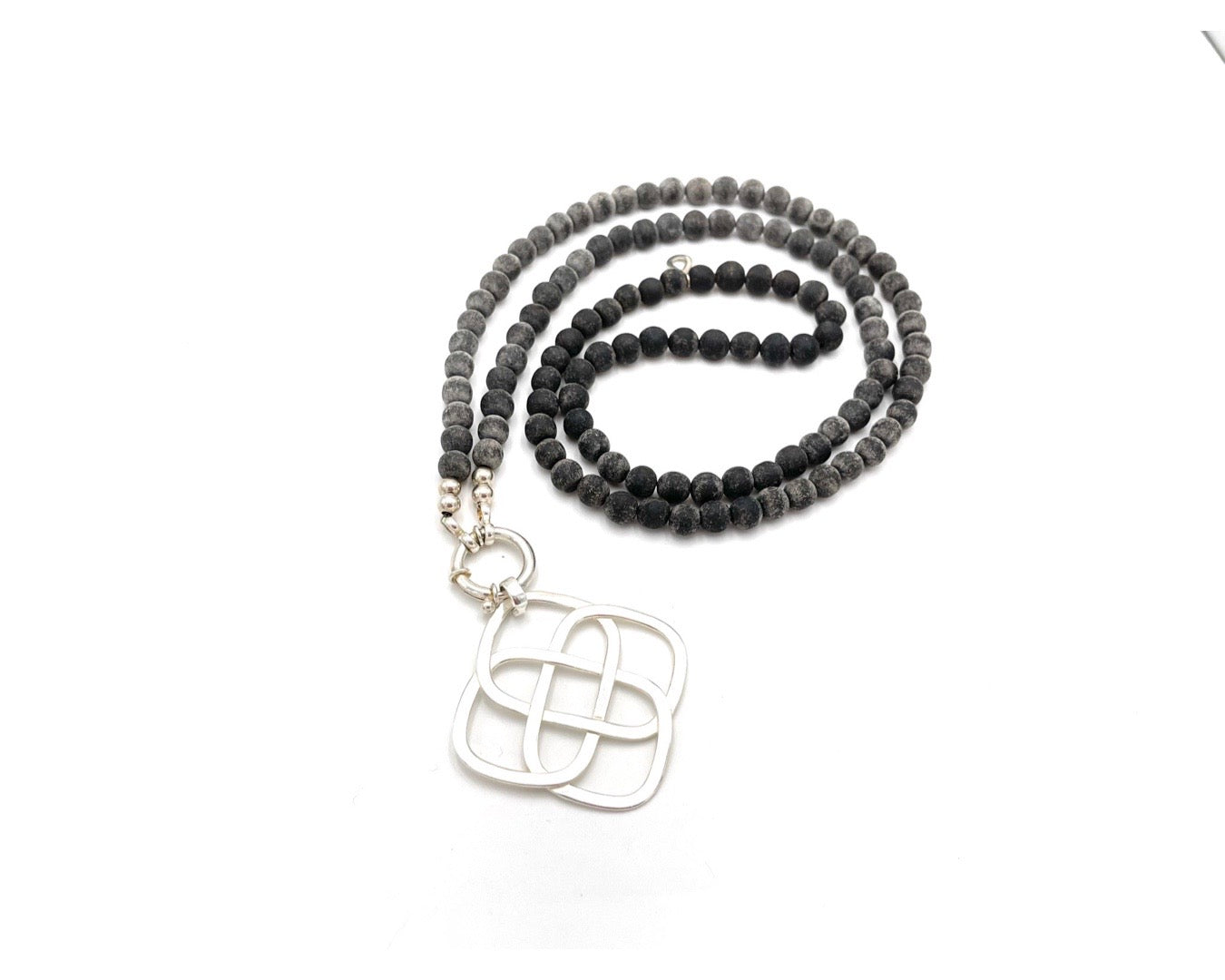 Kette lang PREMIUM "Grey Horn"
