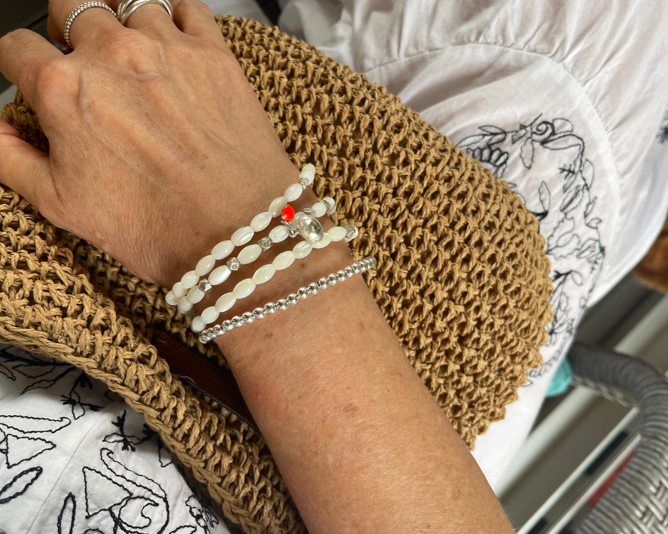 Armband Perlmutt „Summer Day“
