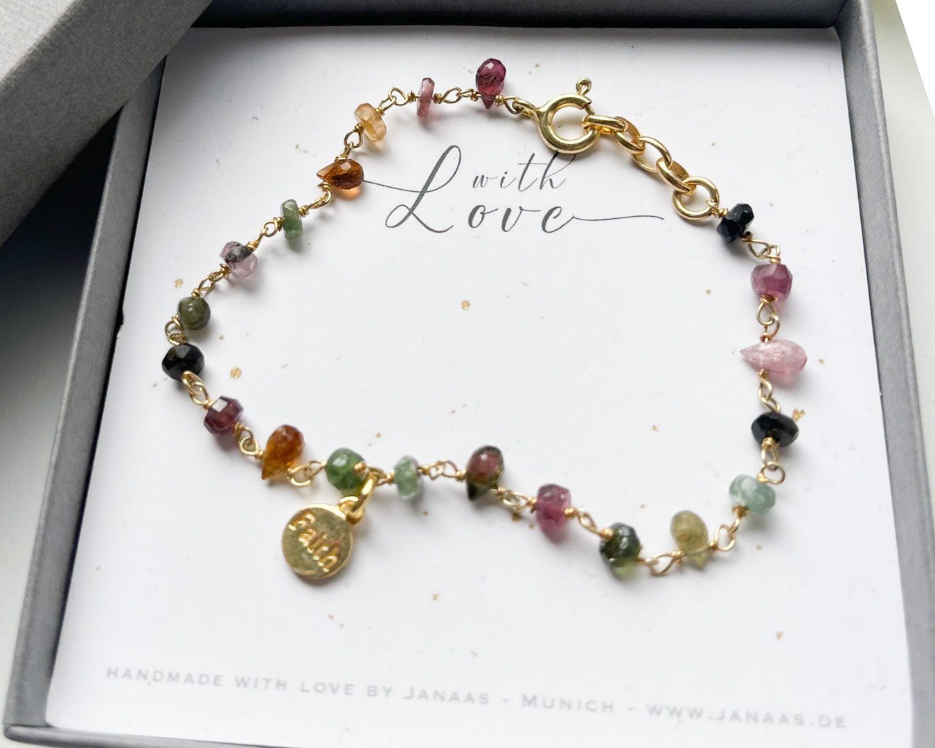 Armband „Autumn Love“- Turmaline