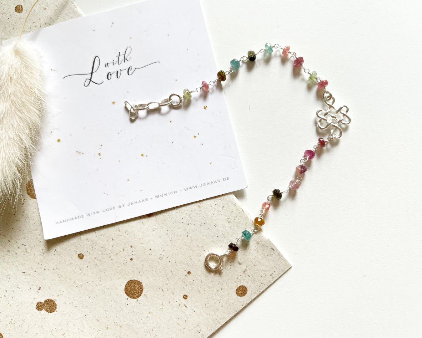 Armband „Infinity Turmaline“