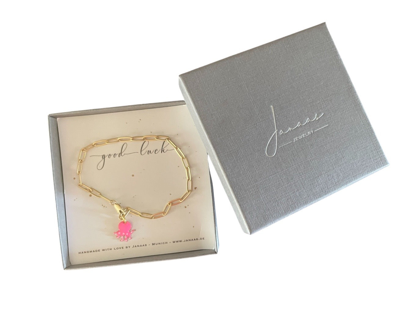 Armband „Glieder S Neon “ gold