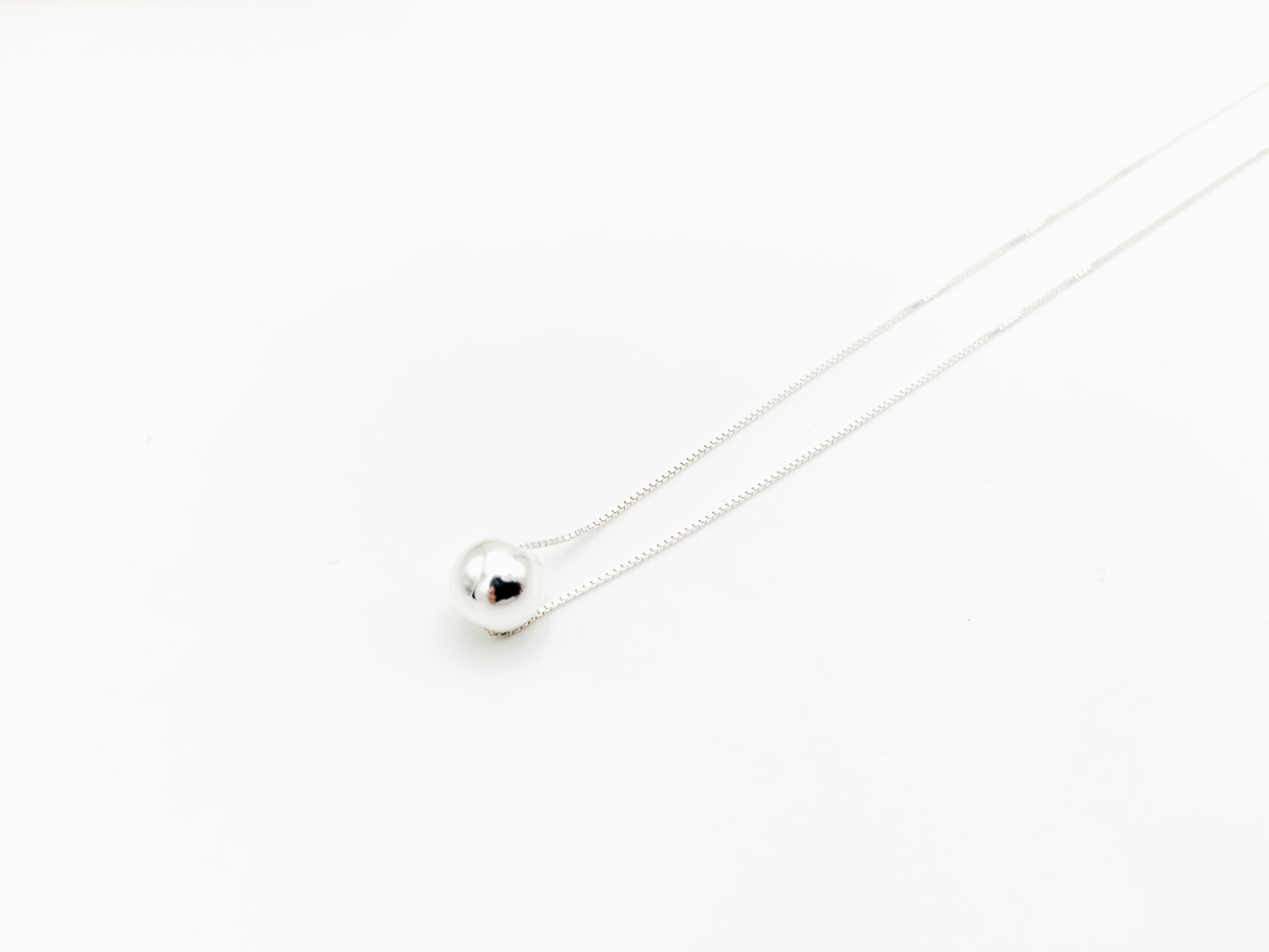 Kette "Kugel poliert" - 925 Sterlingsilber
