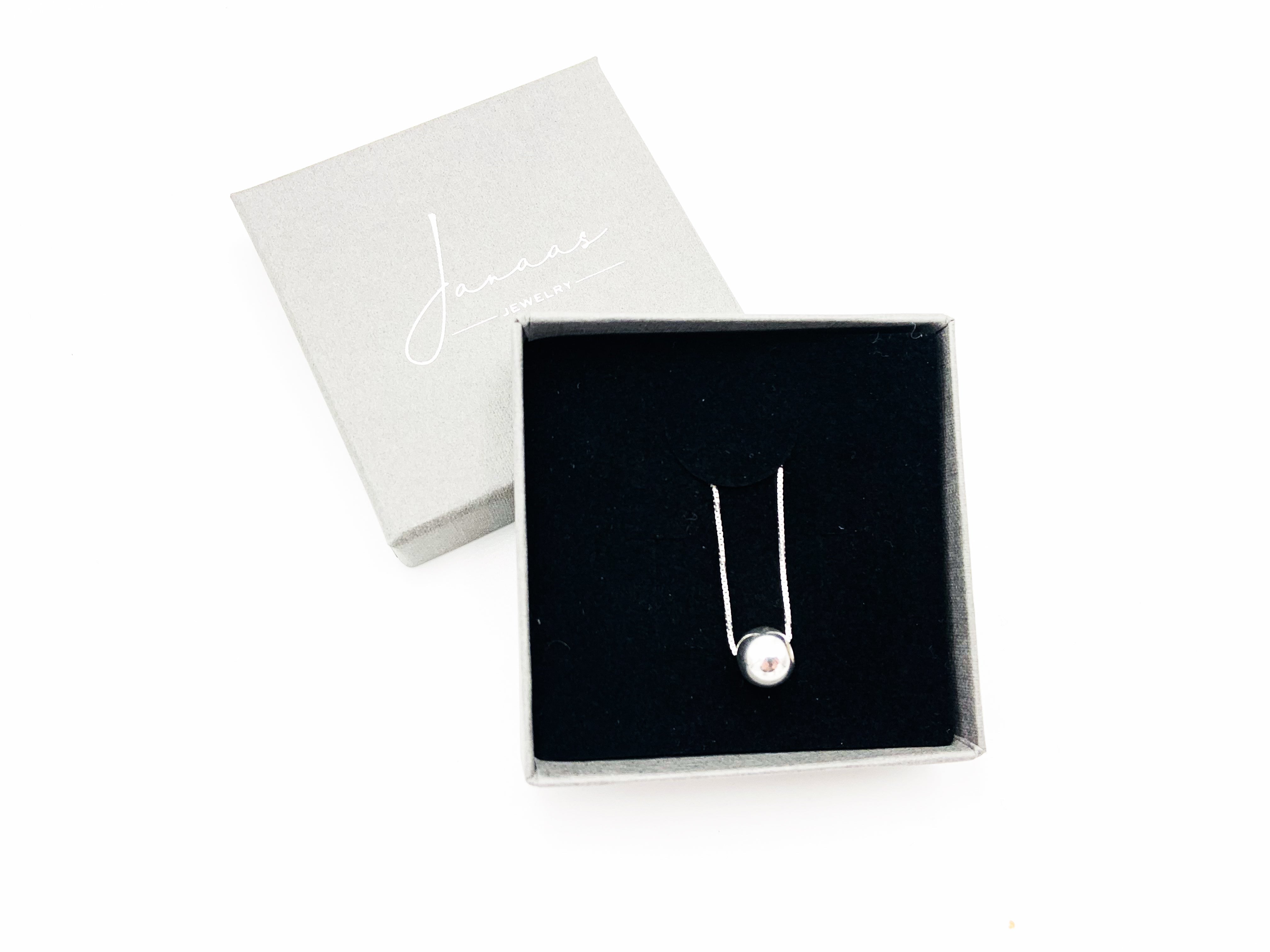 Kette "Kugel poliert" - 925 Sterlingsilber