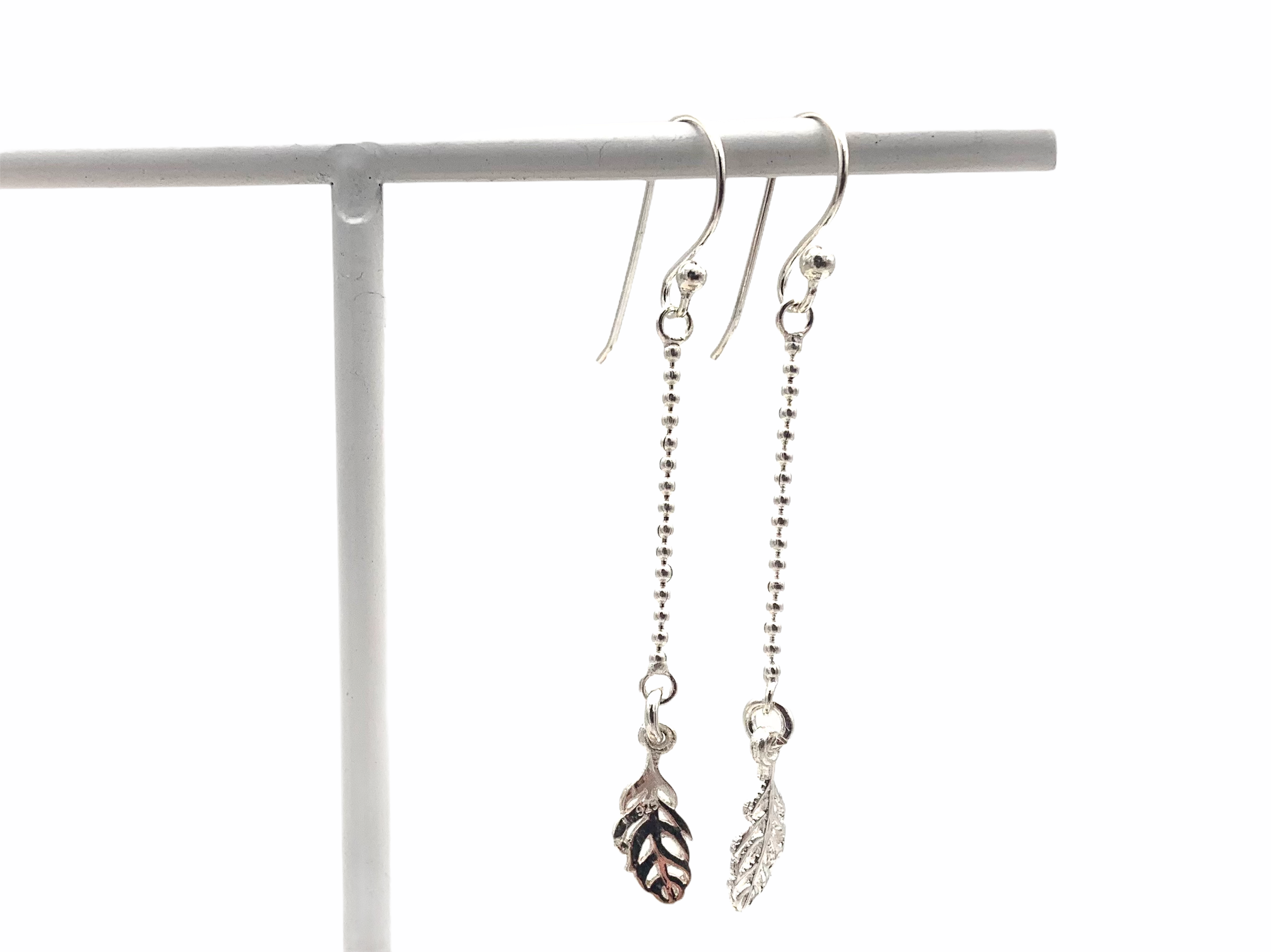 Ohrringe „Leaf“ Silber