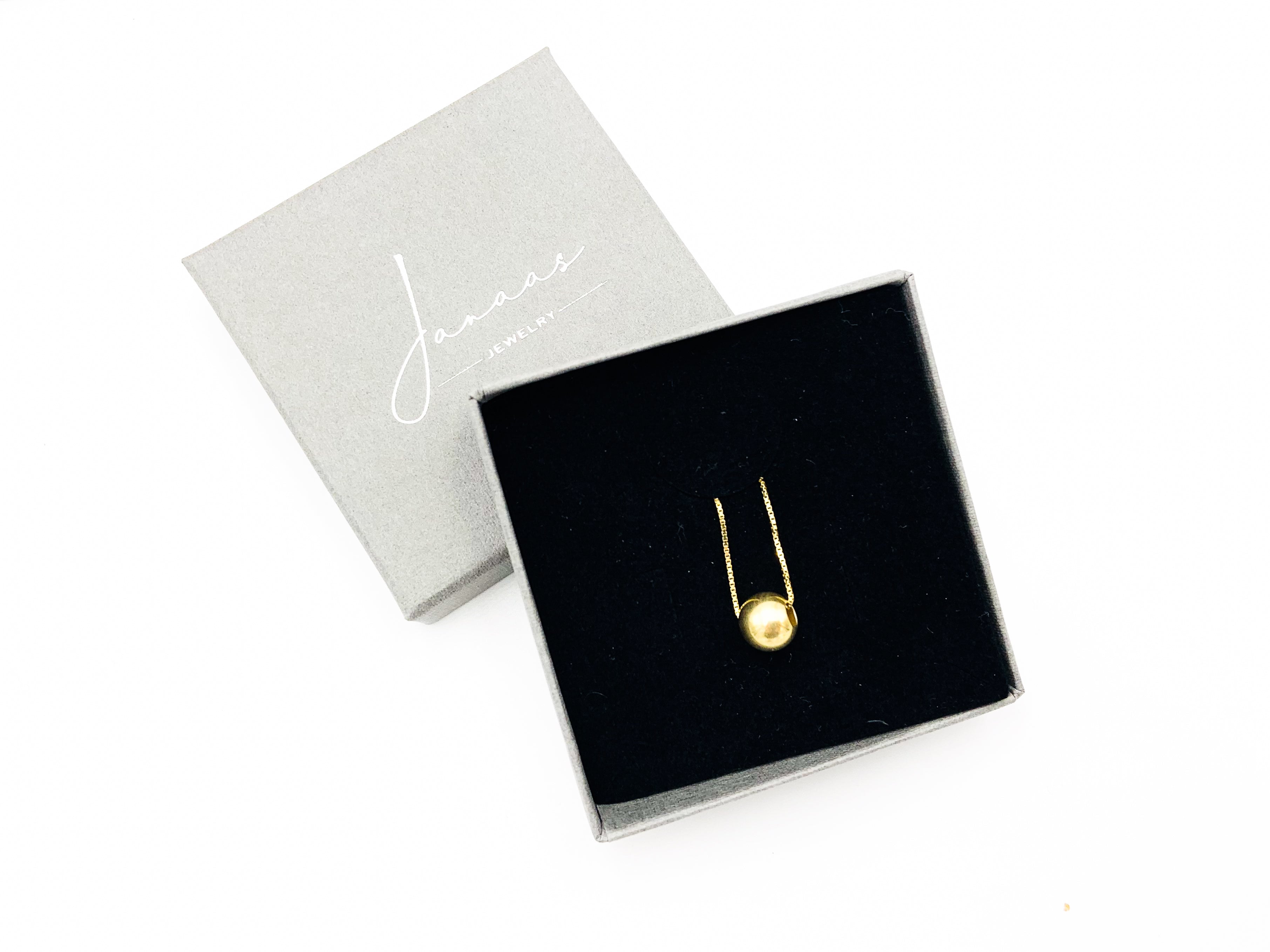 Kette "Kugel poliert" - 925 Sterlingsilber