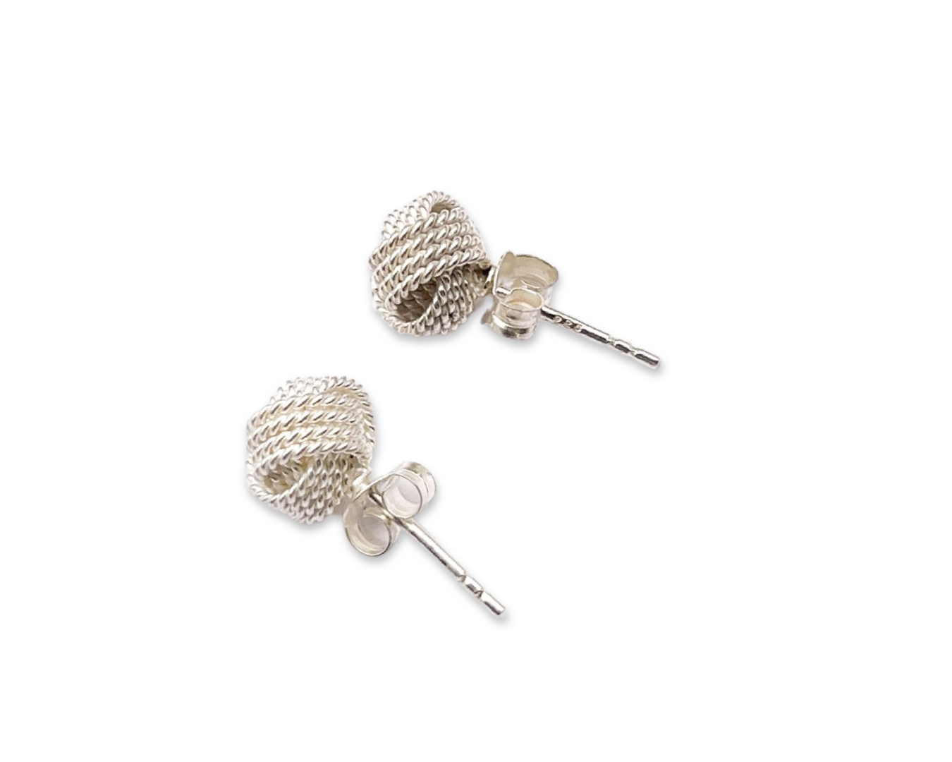 Ohrringe „Knot“ - 925 Sterlingsilber
