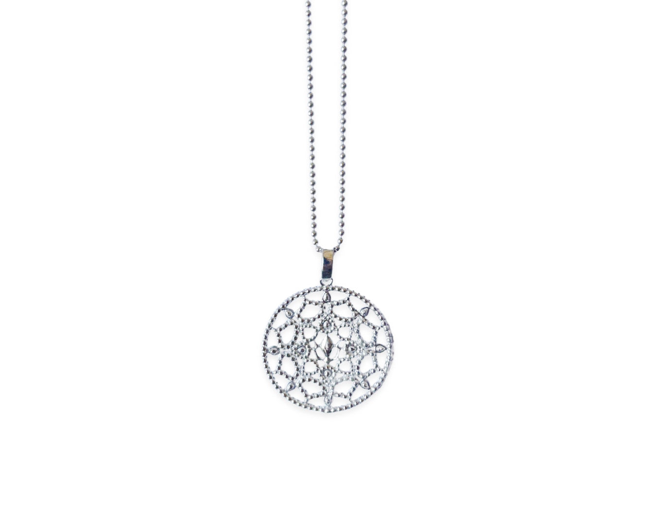 Anhänger „Mandala 4“ - 925 Sterlingsilber