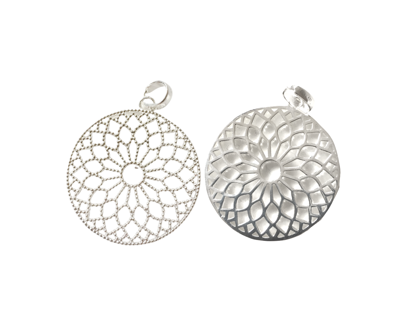 Anhänger „Mandala 1“ - 925 Sterlingsilber