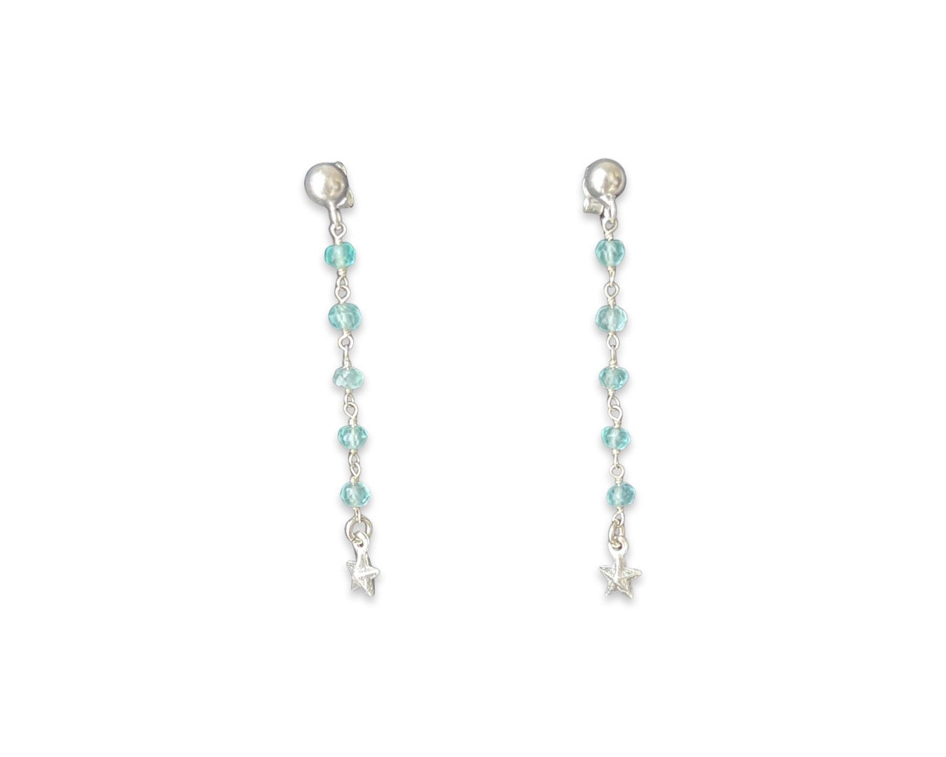 Ohrringe "Sky" lang Achat hellblau