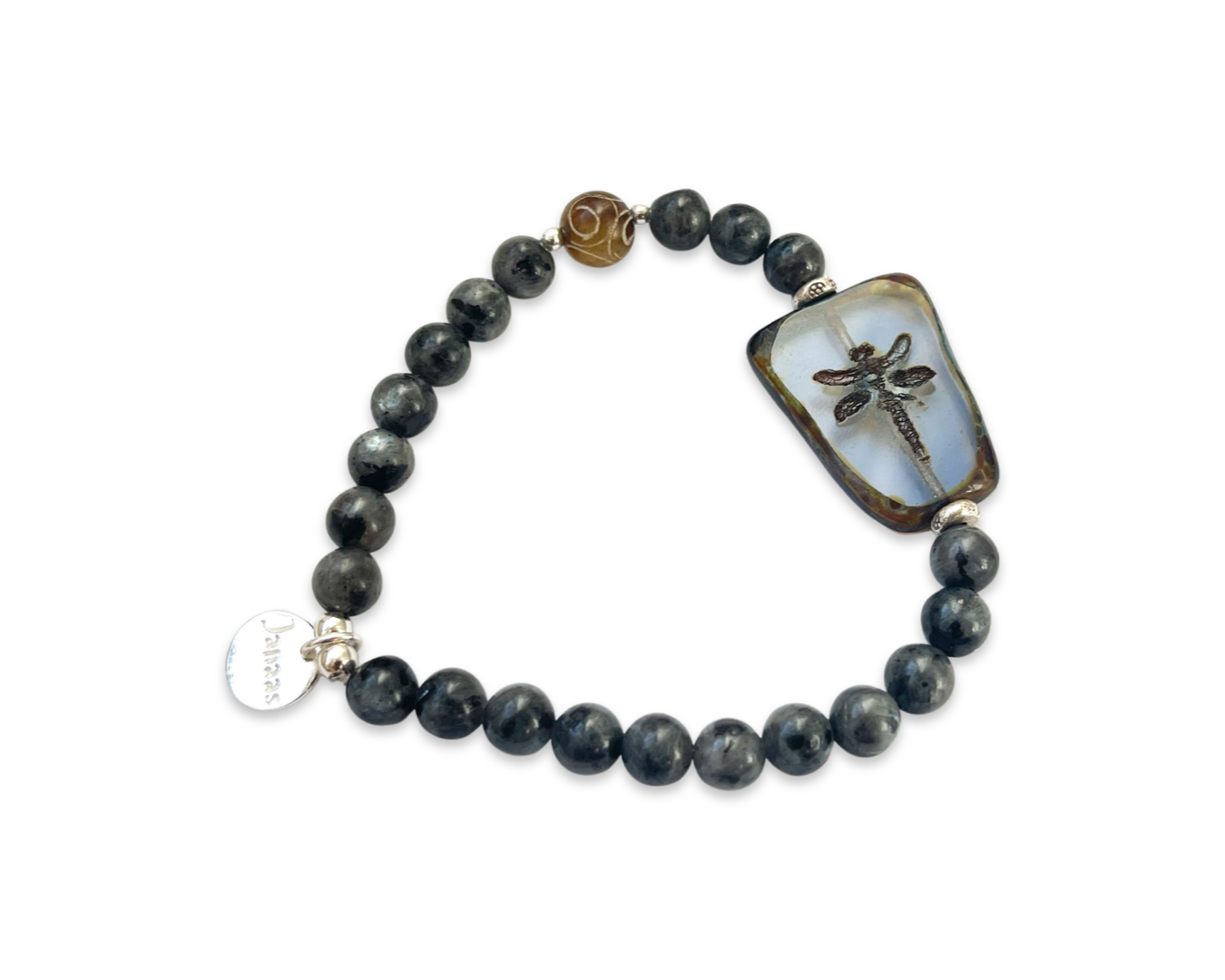 Armband "Labradorit Dragonfly"