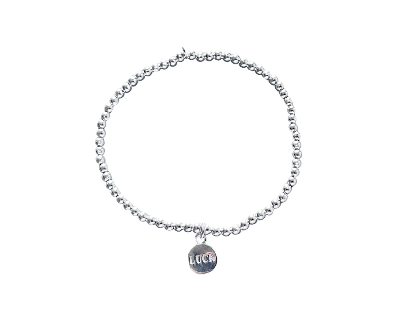 Perlenarmband „Luck“ - 925 Sterlingsilber