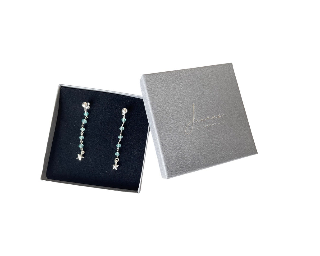 Ohrringe "Sky" lang Achat hellblau