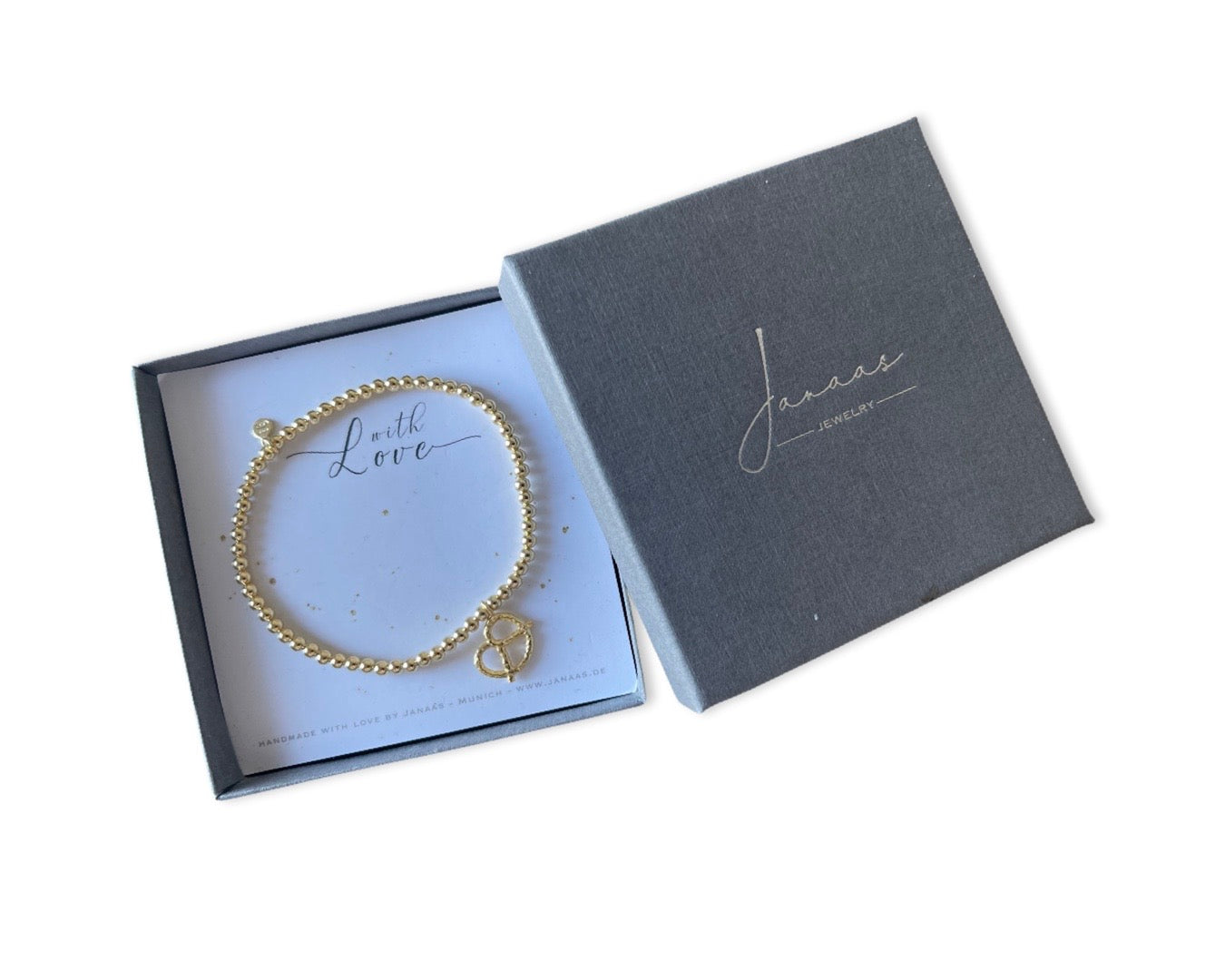 Perlenarmband „Brezn“ - 925 Sterlingsilber