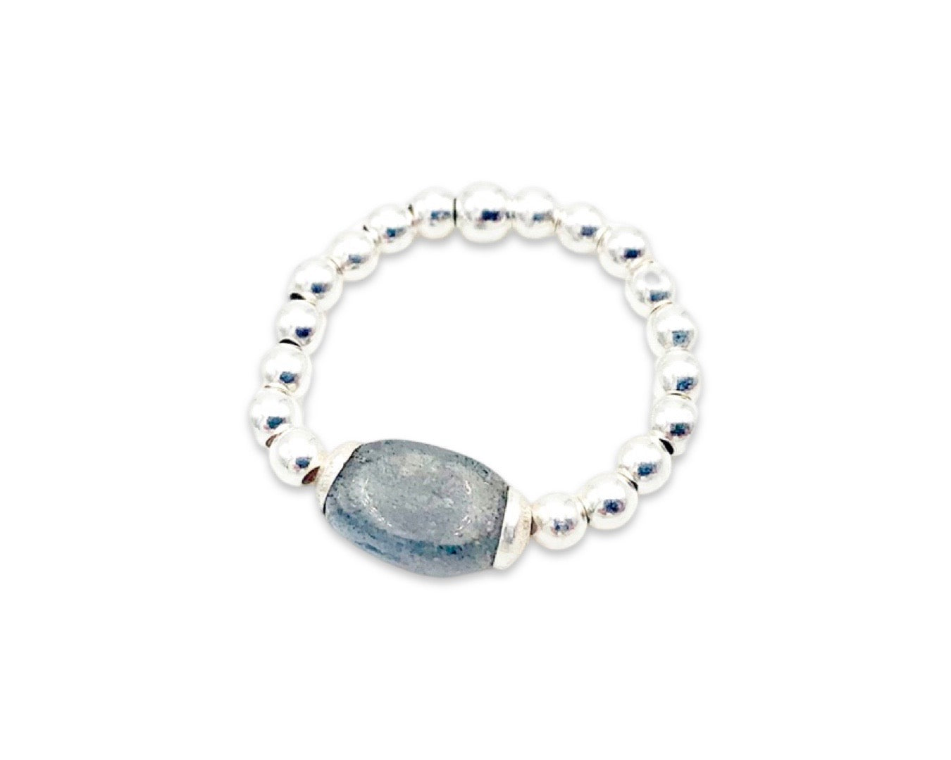 Ring Sterlingsilber "Labradorit" M