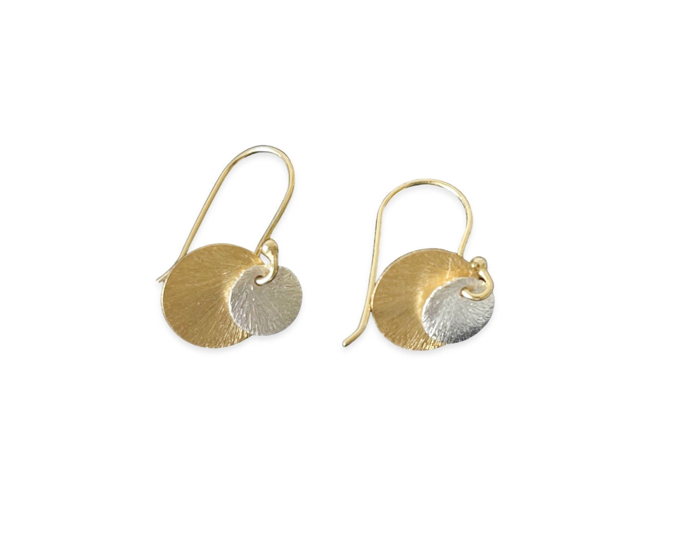 Ohrringe "Duo" gold-silber