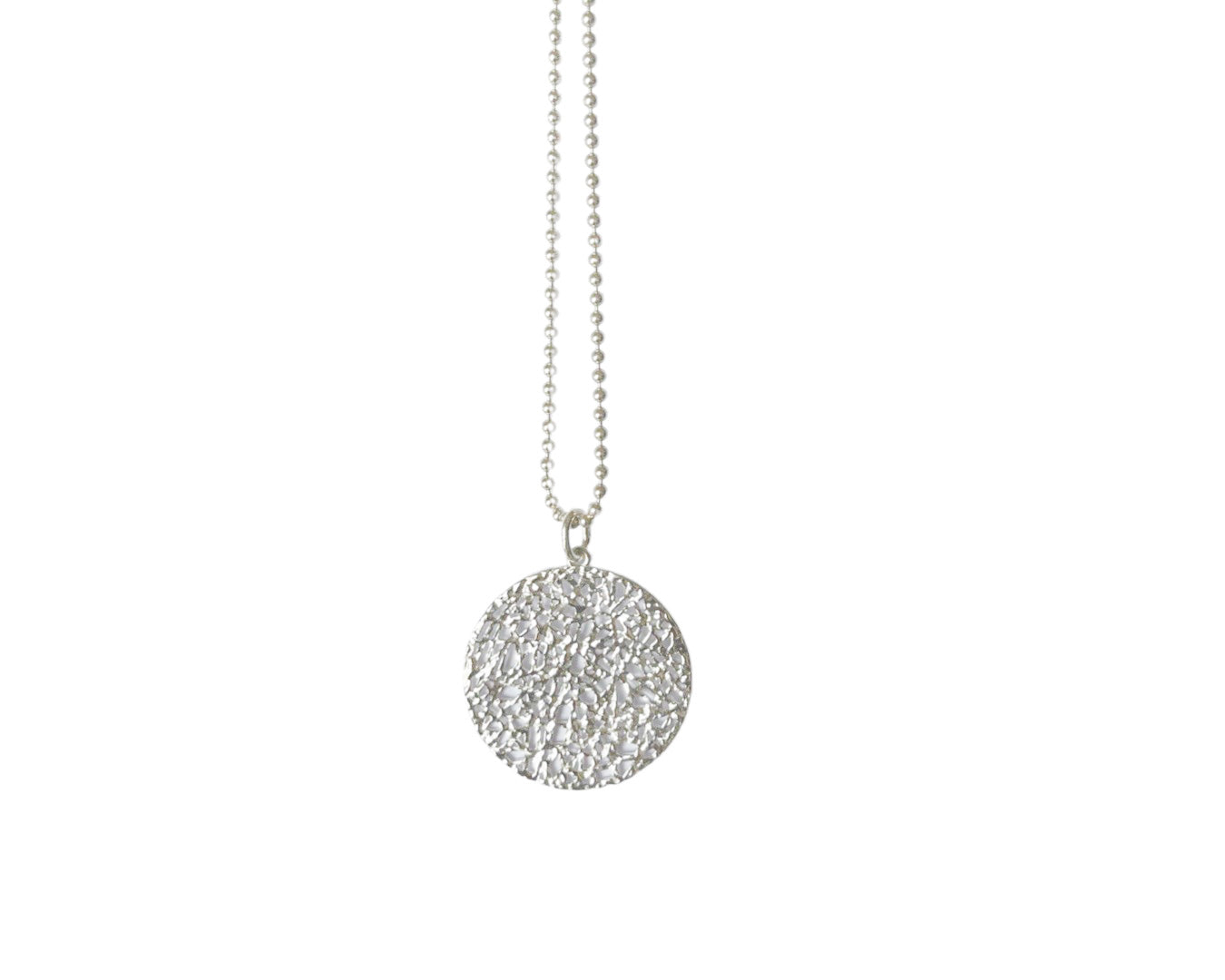 Anhänger „Netz 2“ - 925 Sterlingsilber