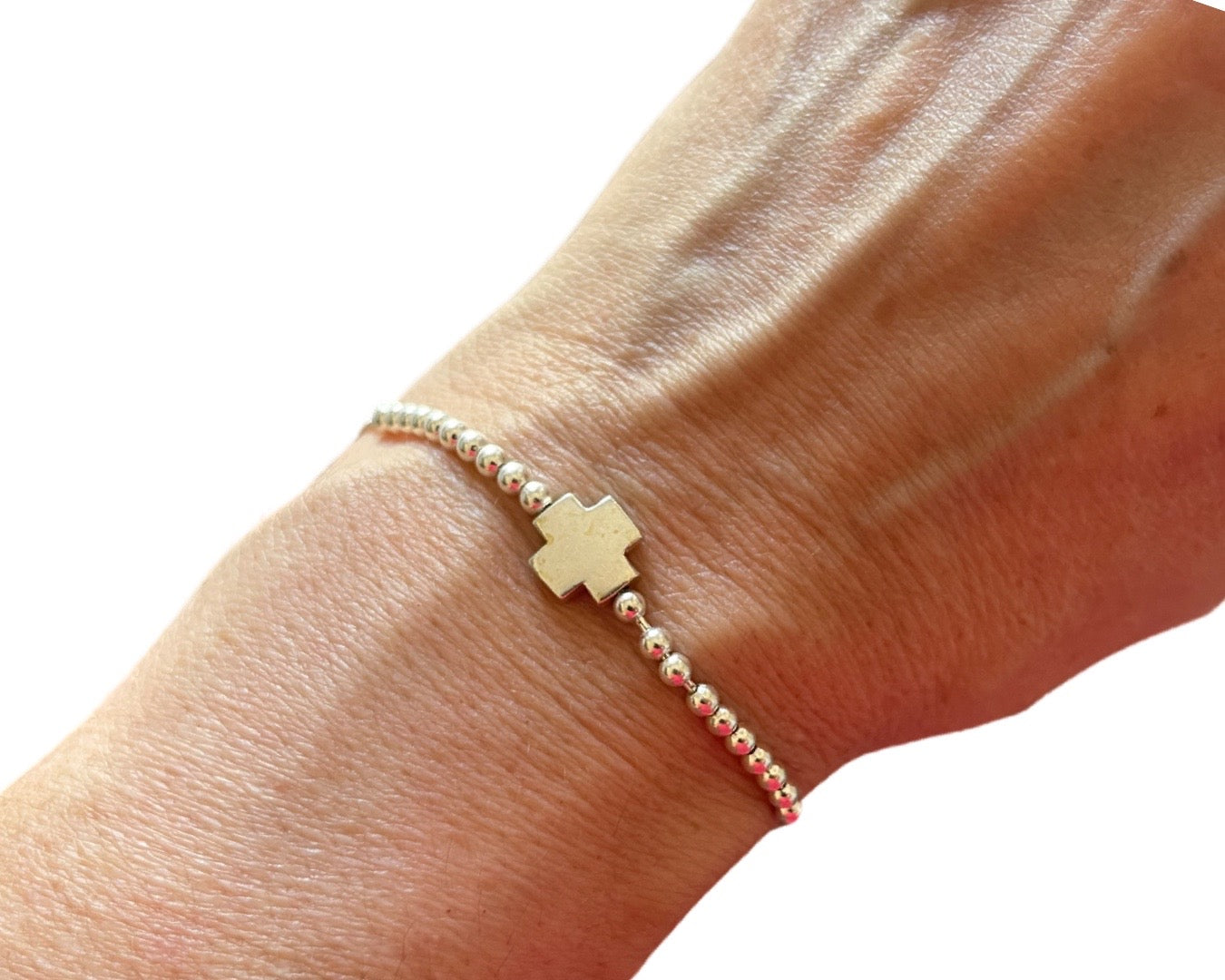 Armband „Cross“ flexible - 925 Sterlingsilber