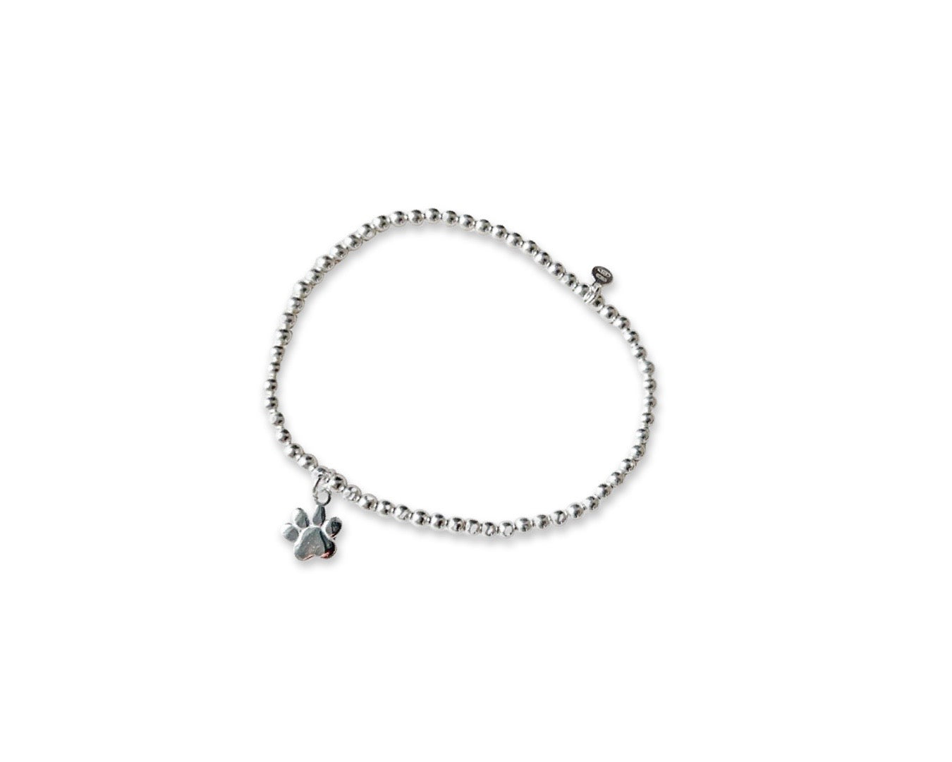 Perlenarmband "Dog Love" - 925 Sterlingsilber