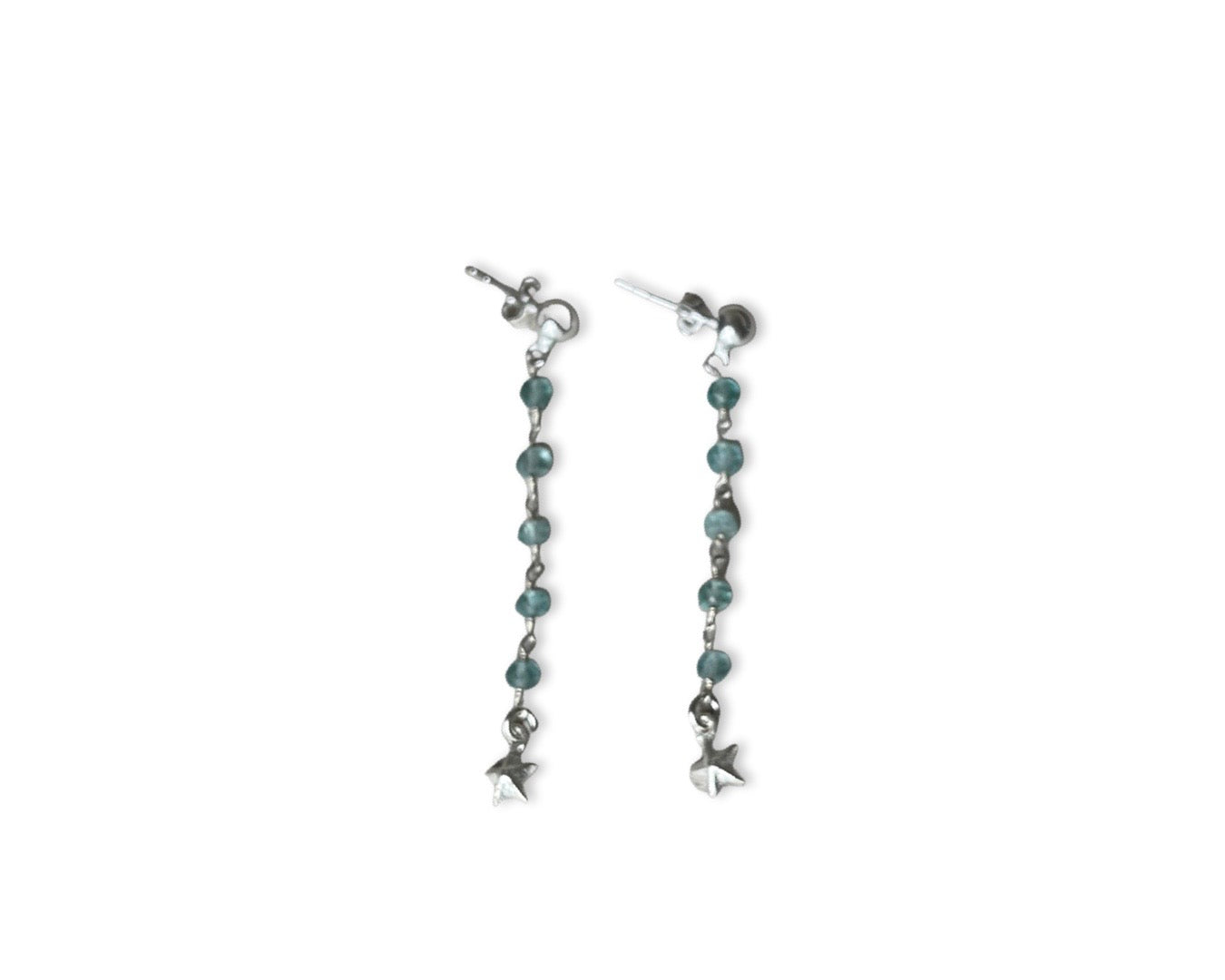 Ohrringe "Sky" lang Achat hellblau