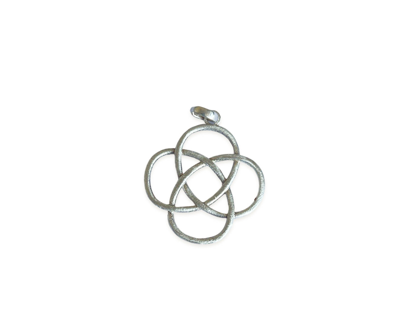 Anhänger „Infinity gebürstet“ - 925 Sterlingsilber