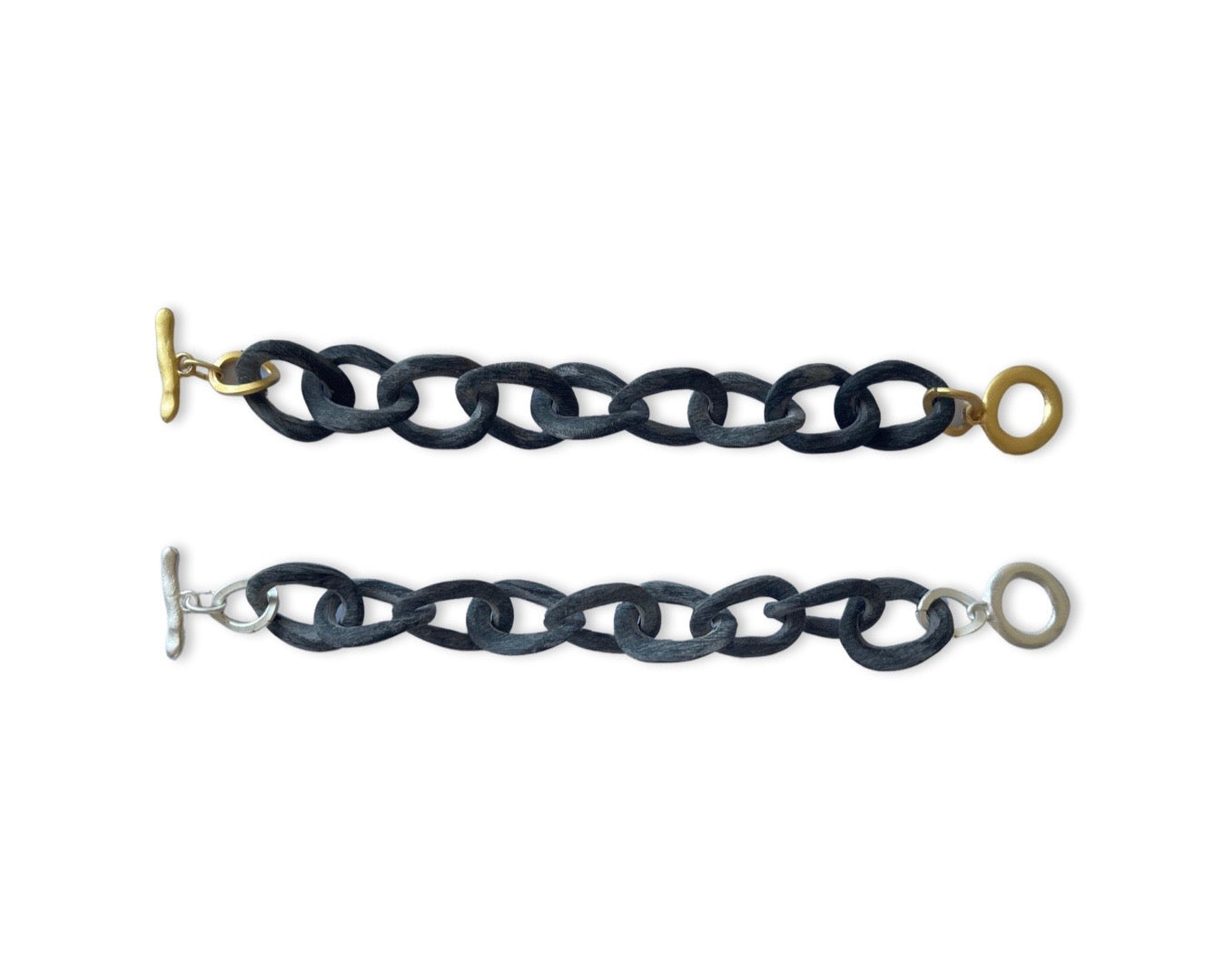 Gliederarmband PREMIUM - Black Horn