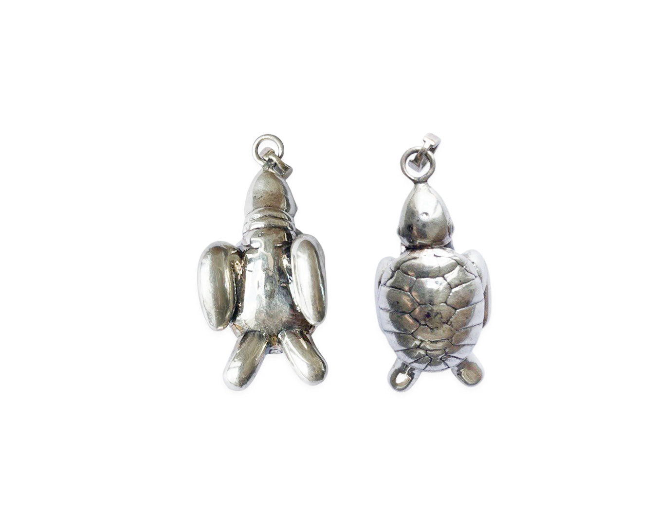 Anhänger „Turtle 3D“ - 925 Sterlingsilber