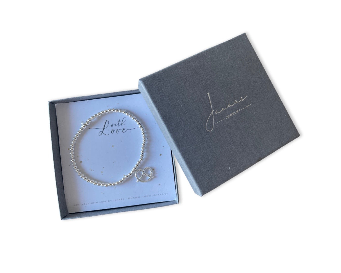 Perlenarmband „Brezn“ - 925 Sterlingsilber