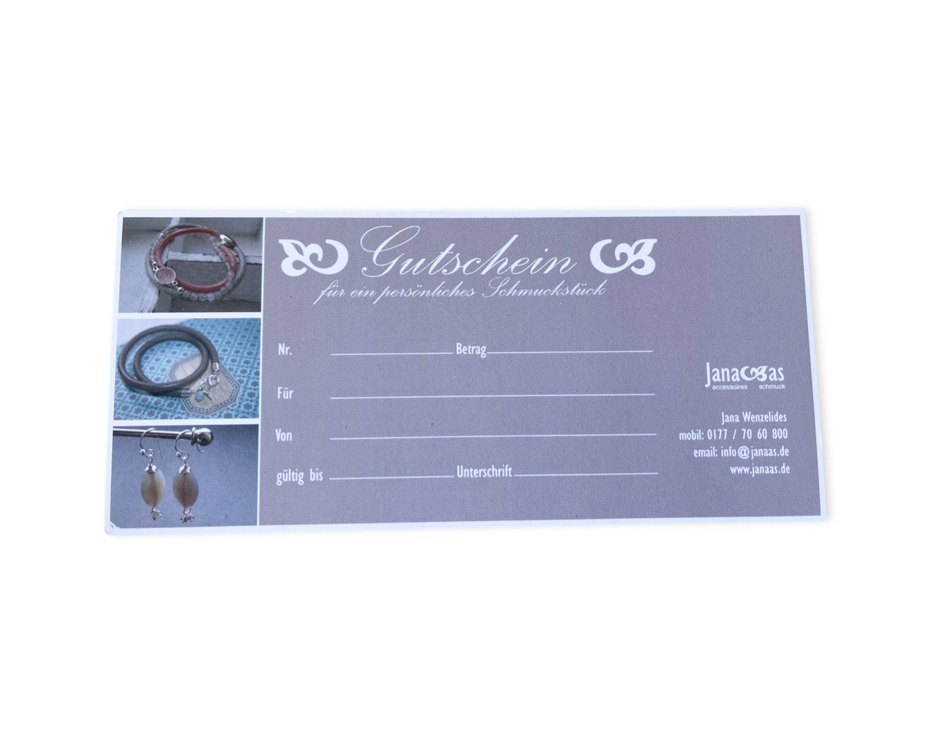 Janaas - Geschenkgutschein