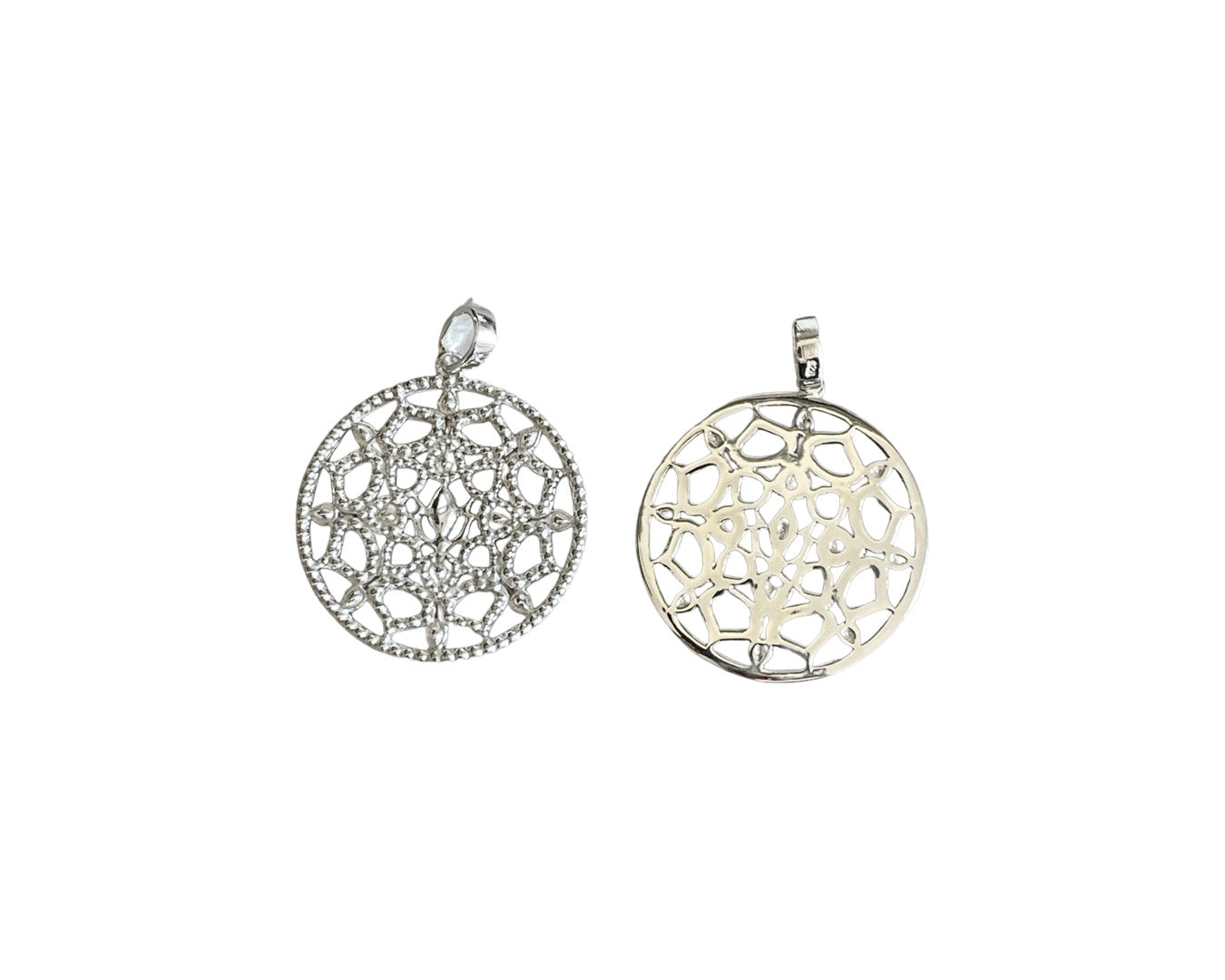 Anhänger „Mandala 4“ - 925 Sterlingsilber