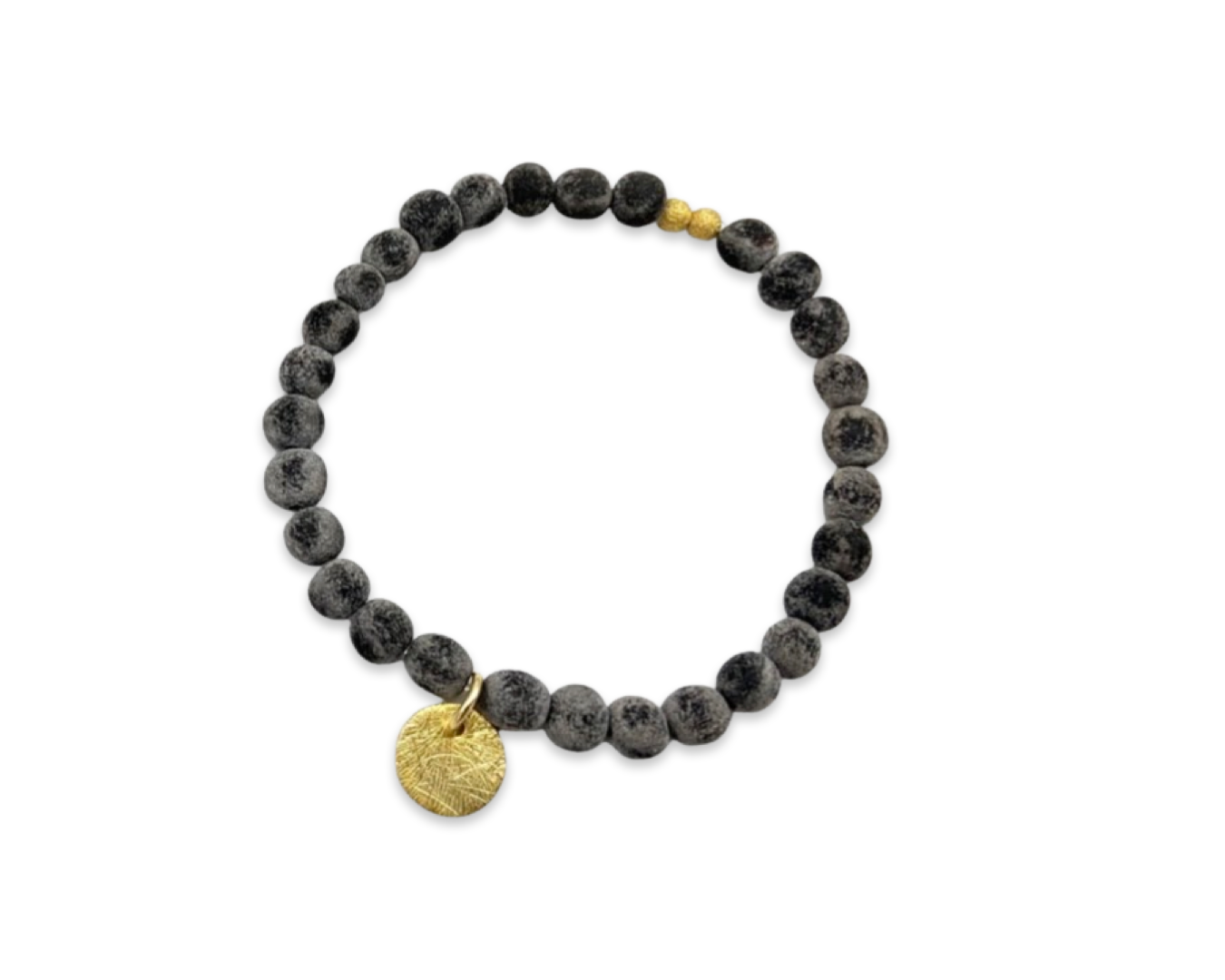 Armband Horn matt S, silber oder gold