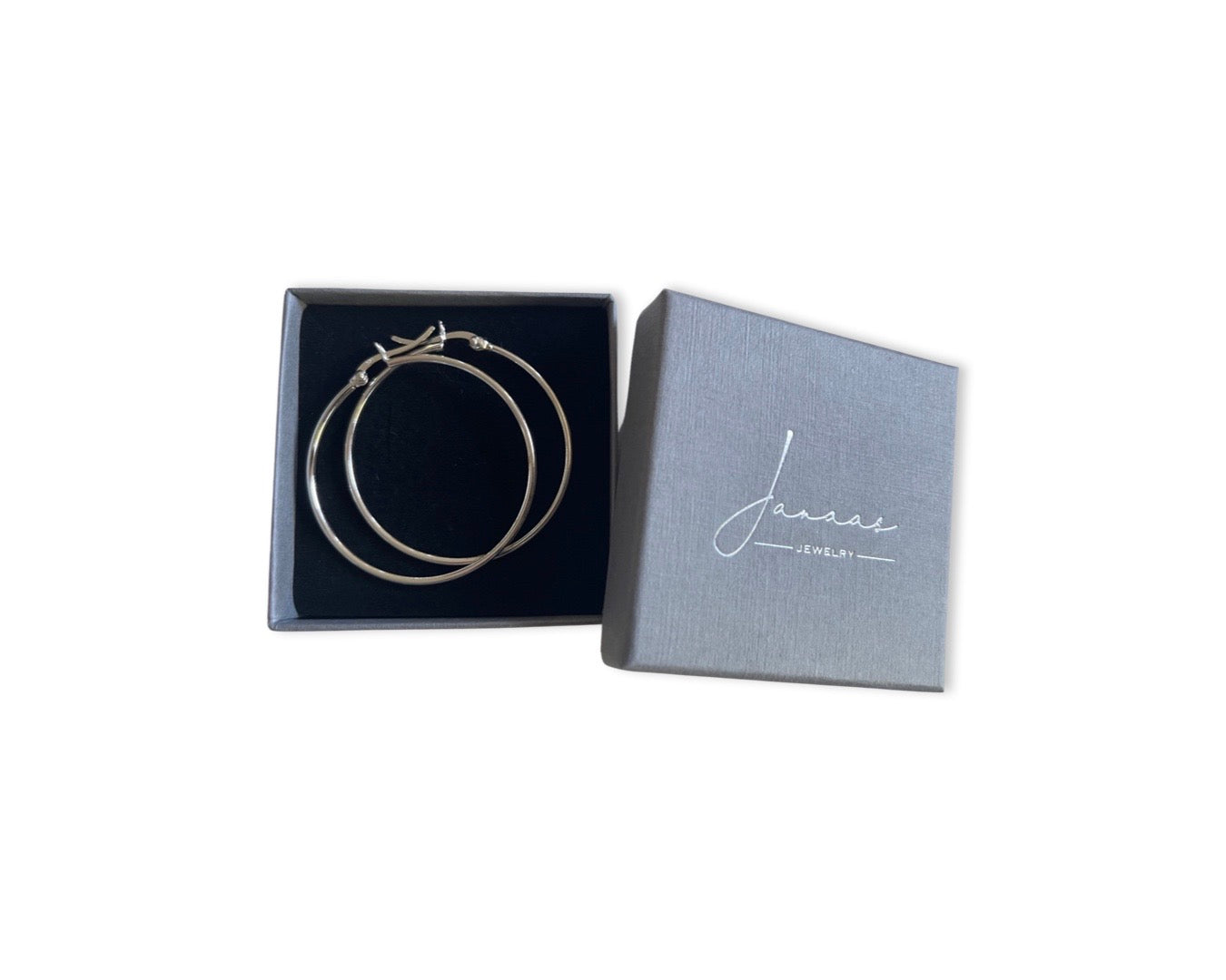 Ohrringe "Creole 1“ -Sterlingsilber